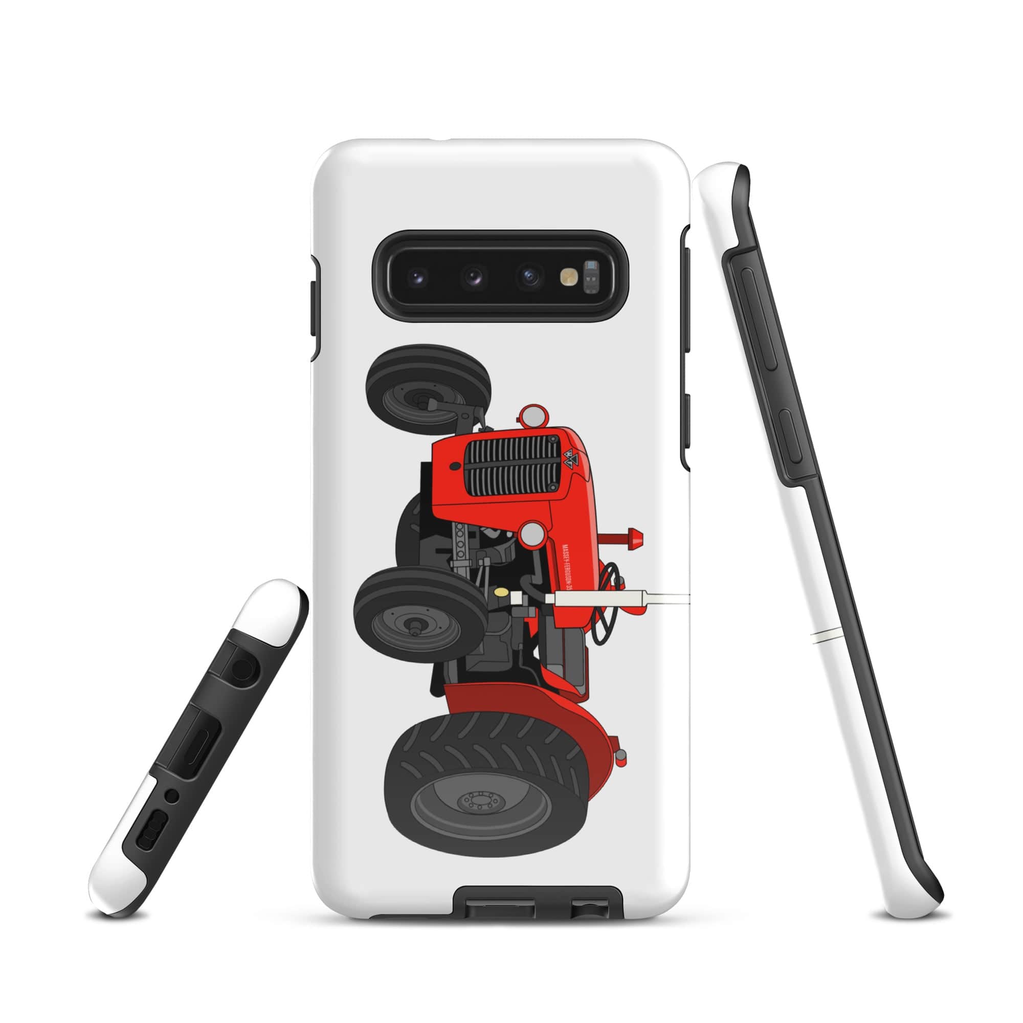 The Tractors Mugs Store Phone Case (Samsung) Samsung Galaxy S10 Massey Ferguson 35X Tough case for SamsungĀ® Quality Farmers Merch