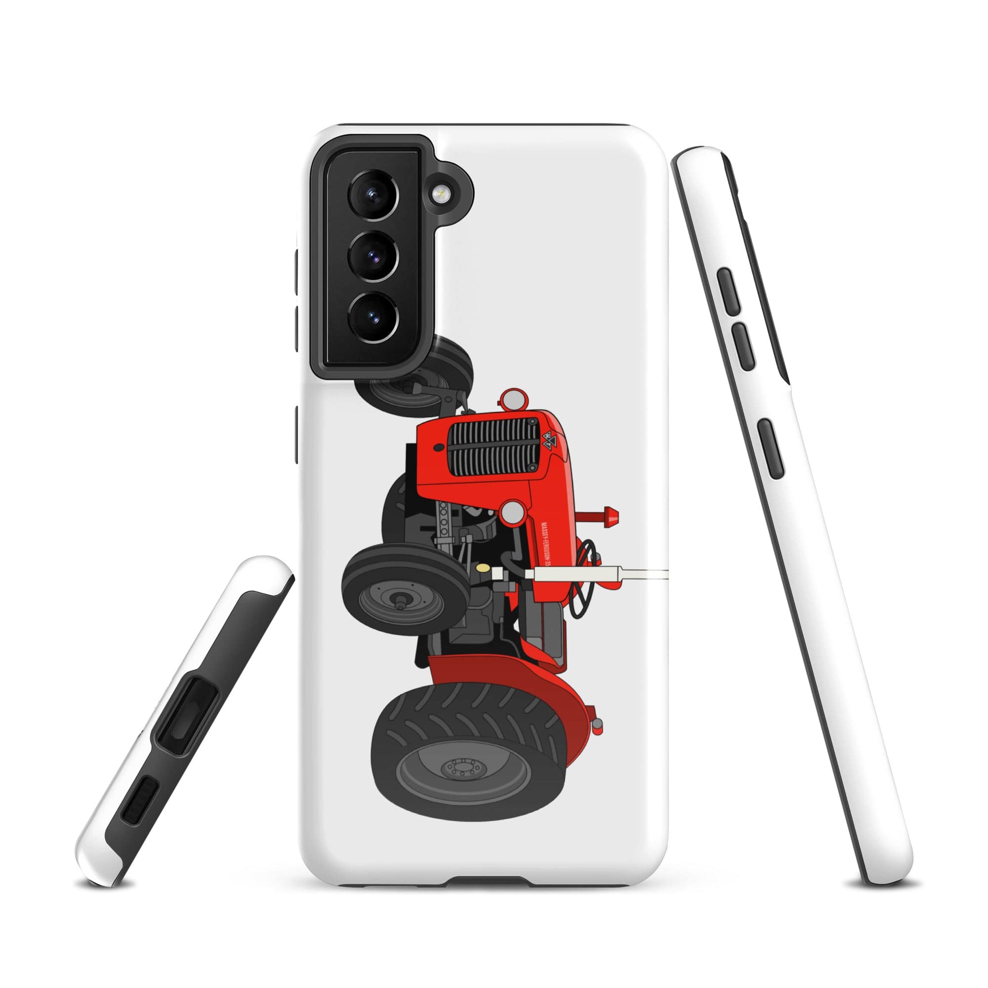The Tractors Mugs Store Phone Case (Samsung) Samsung Galaxy S21 Massey Ferguson 35X Tough case for SamsungĀ® Quality Farmers Merch
