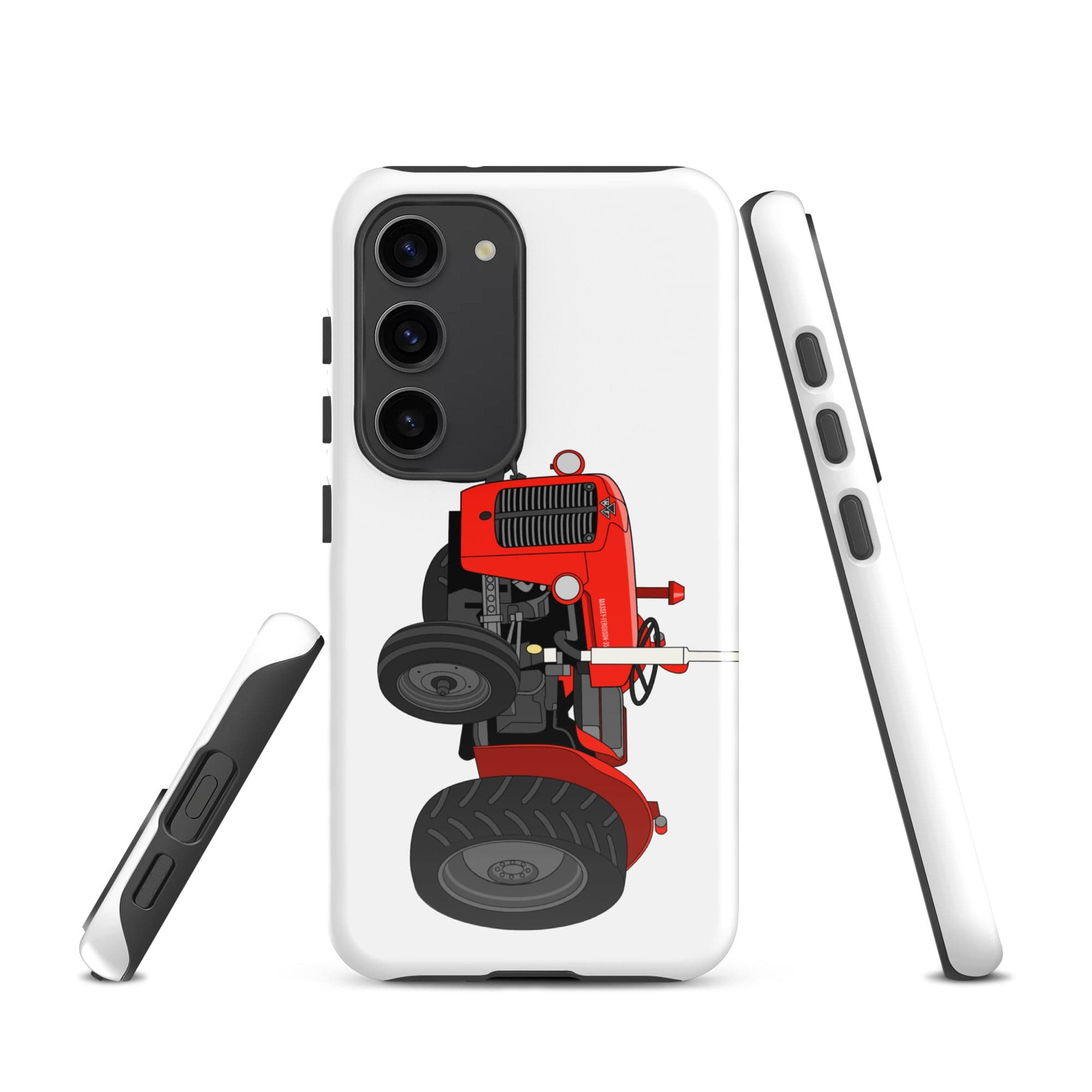 The Tractors Mugs Store Phone Case (Samsung) Samsung Galaxy S23 Massey Ferguson 35X Tough case for SamsungĀ® Quality Farmers Merch