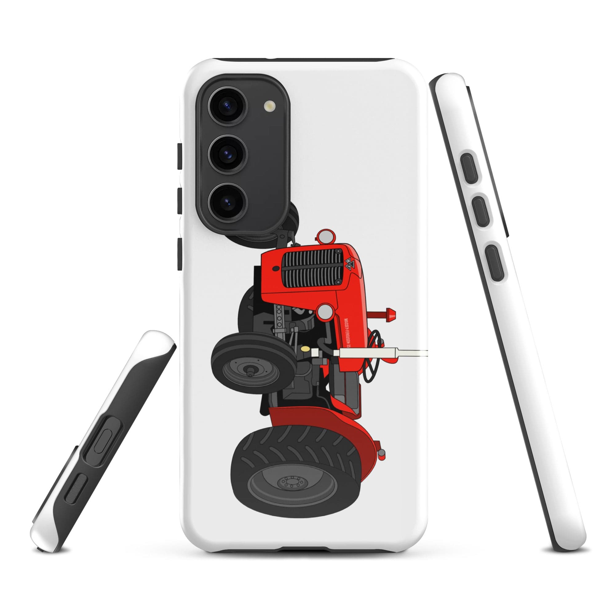 The Tractors Mugs Store Phone Case (Samsung) Samsung Galaxy S23 Plus Massey Ferguson 35X Tough case for SamsungĀ® Quality Farmers Merch