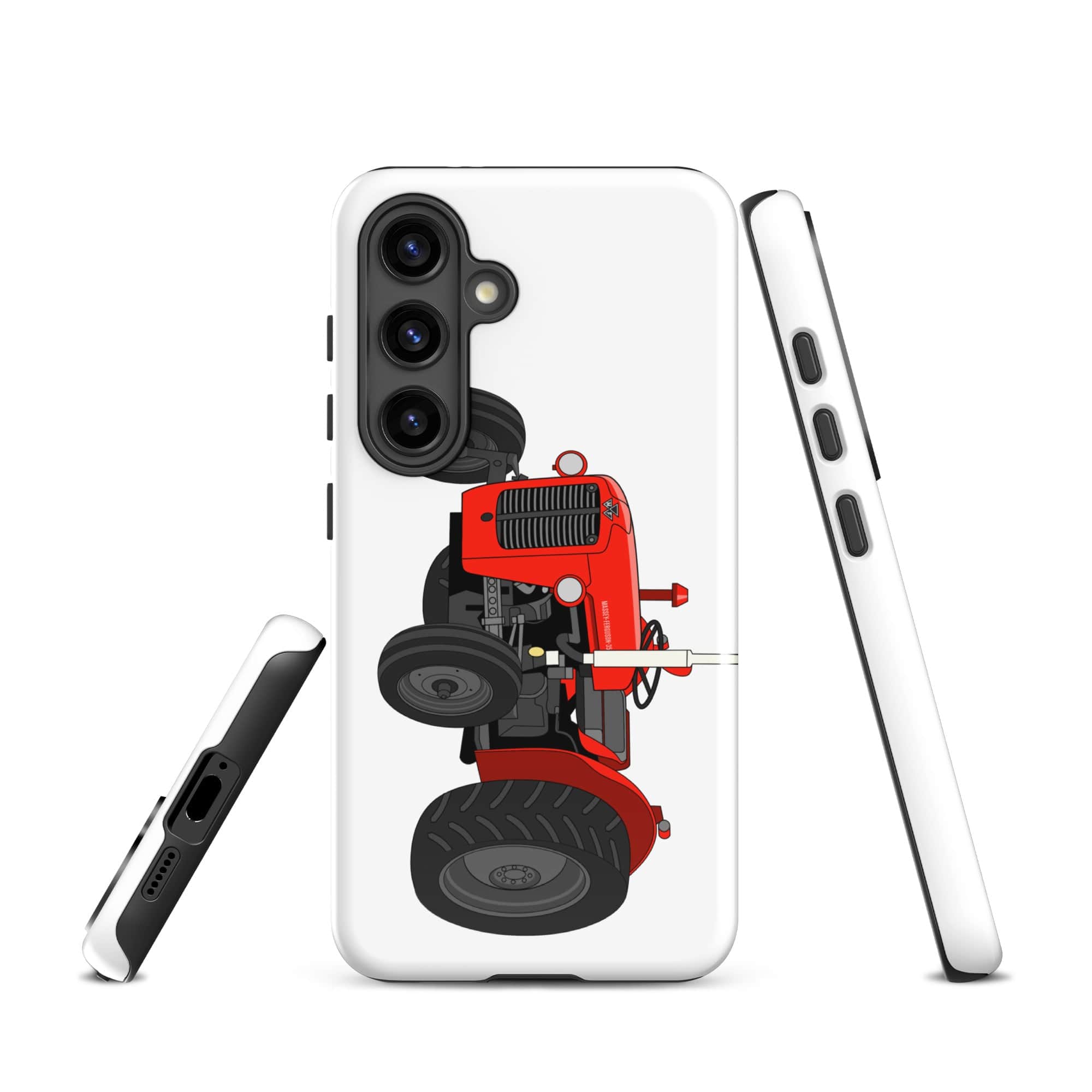 The Tractors Mugs Store Phone Case (Samsung) Samsung Galaxy S24 Massey Ferguson 35X Tough case for SamsungĀ® Quality Farmers Merch