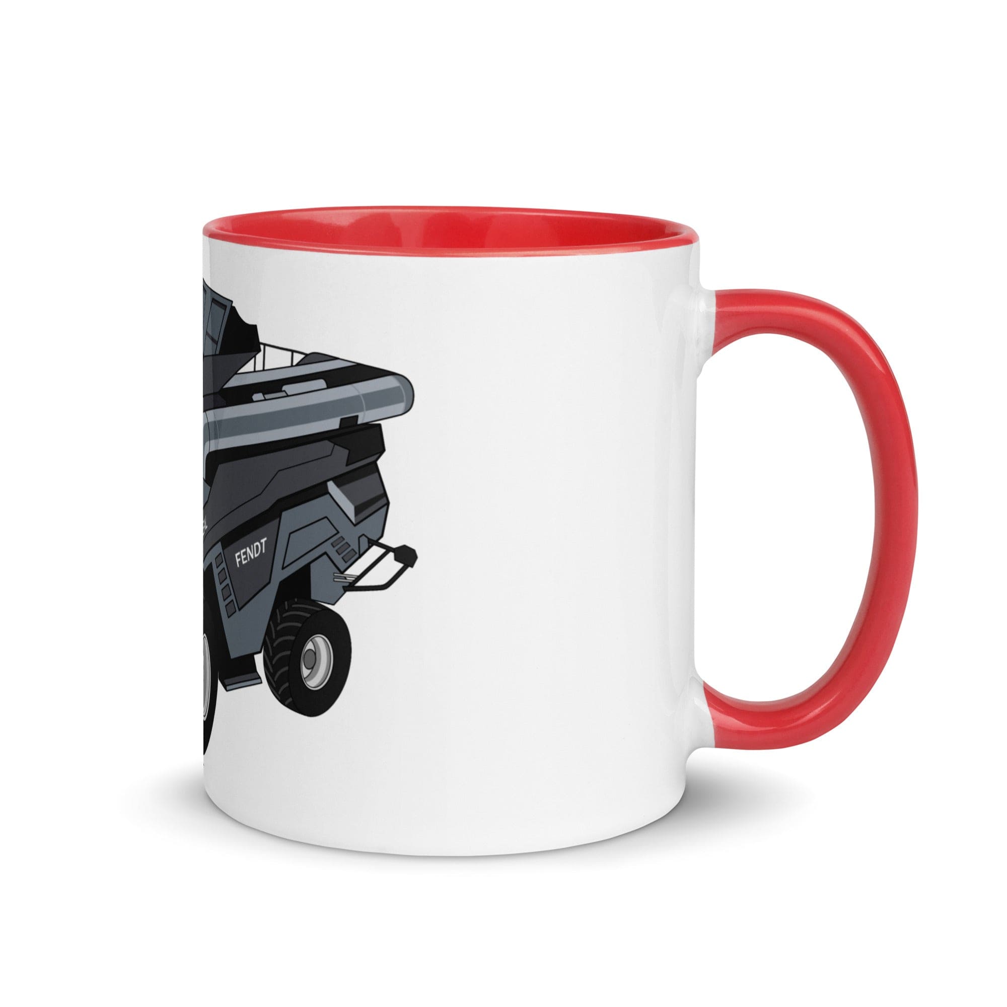 The Tractors Mugs Store Red Fendt (t IDEAL 2.0 Mug with Color Inside Quality Farmers Merch