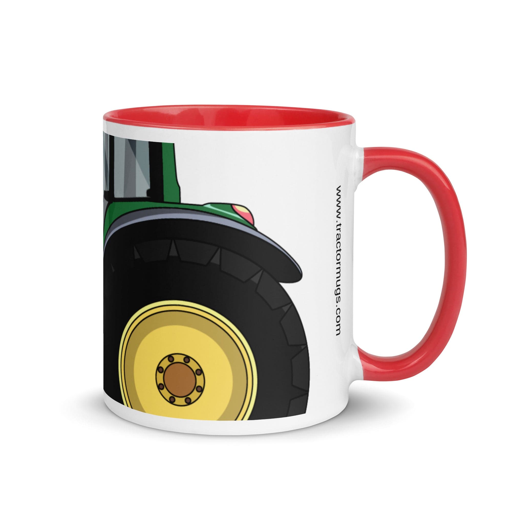 The Tractors Mugs Store Red John Deere 6930 2.0 Mug with Color Inside Quality Farmers Merch