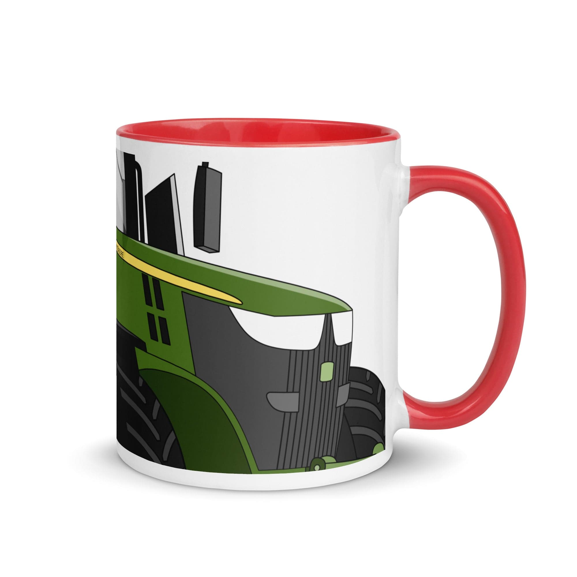 The Tractors Mugs Store Red John Deere 7310 R 2.0 Mug with Color Inside Quality Farmers Merch