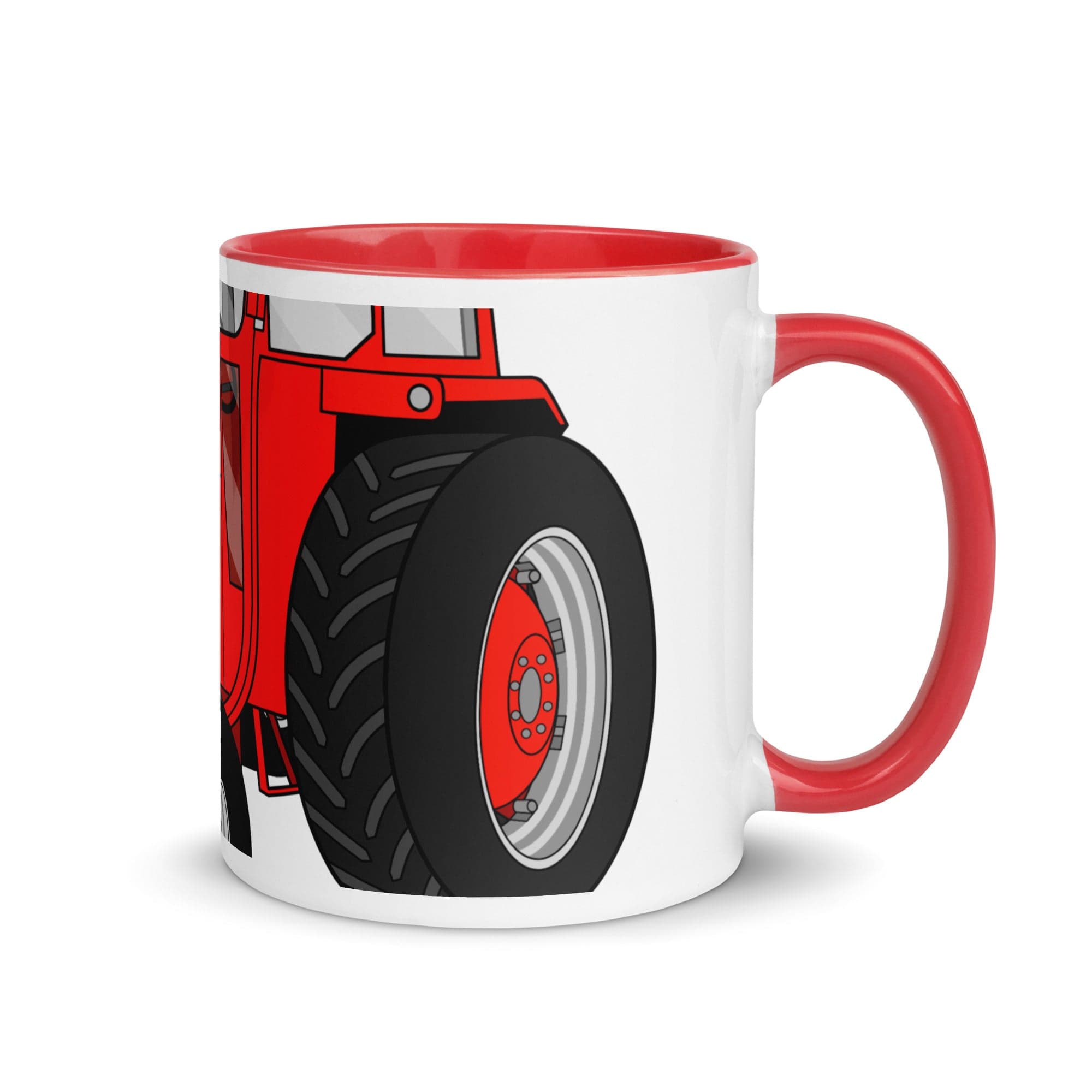 The Tractors Mugs Store Red Massey Ferguson 165 2.0 Mug with Color Inside Quality Farmers Merch