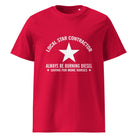 The Tractors Mugs Store Red / S Star Contractor Unisex organic cotton t-shirt Quality Farmers Merch