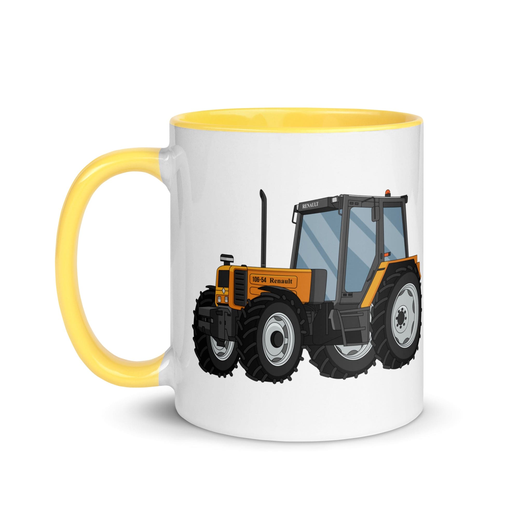 The Tractors Mugs Store Renault 106 54 Mug with Color Inside Quality Farmers Merch