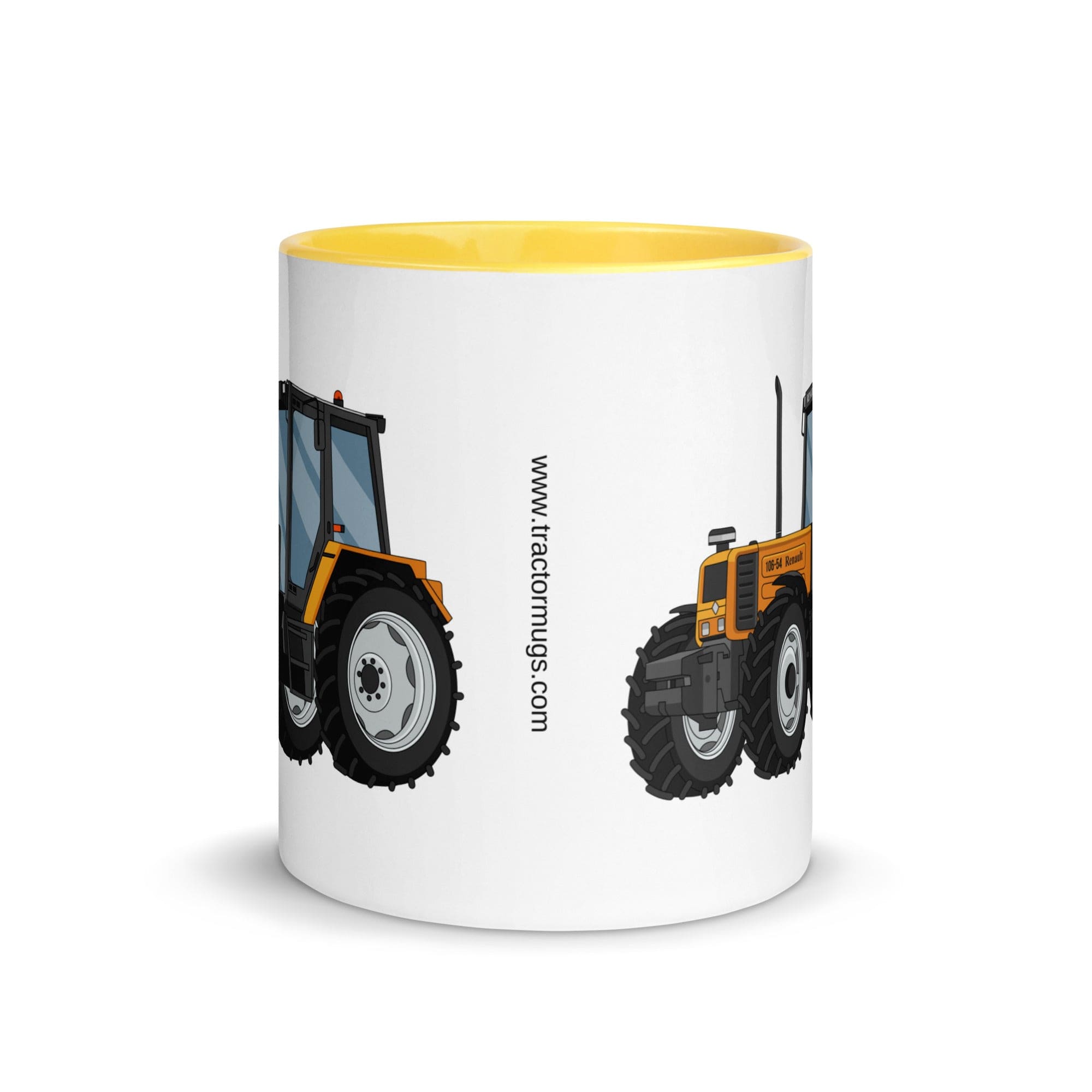 The Tractors Mugs Store Renault 106 54 Mug with Color Inside Quality Farmers Merch