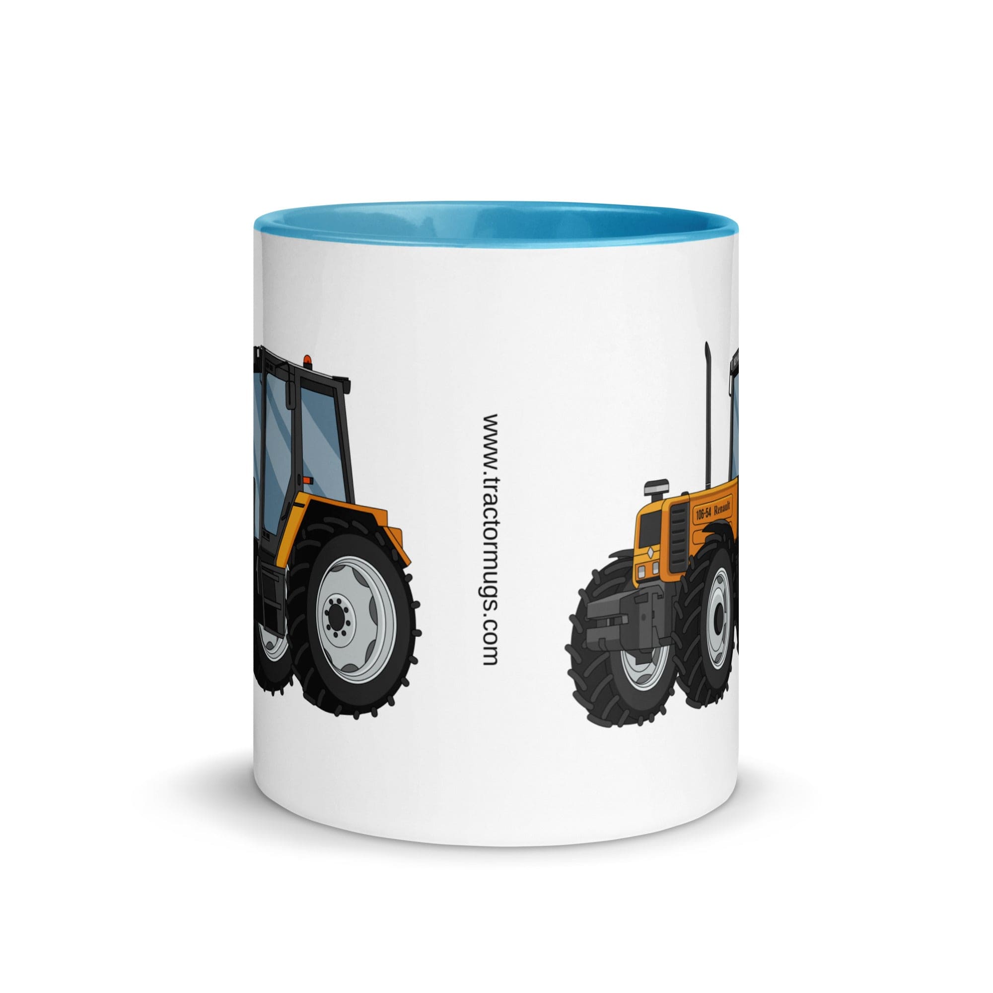 The Tractors Mugs Store Renault 106 54 Mug with Color Inside Quality Farmers Merch