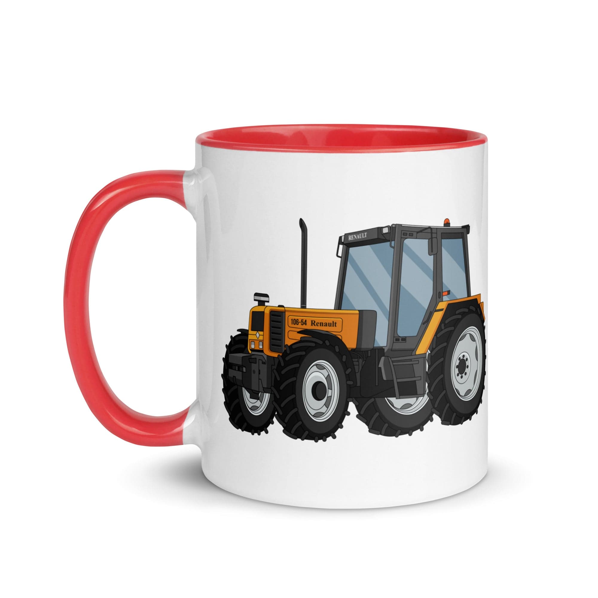 The Tractors Mugs Store Renault 106 54 Mug with Color Inside Quality Farmers Merch