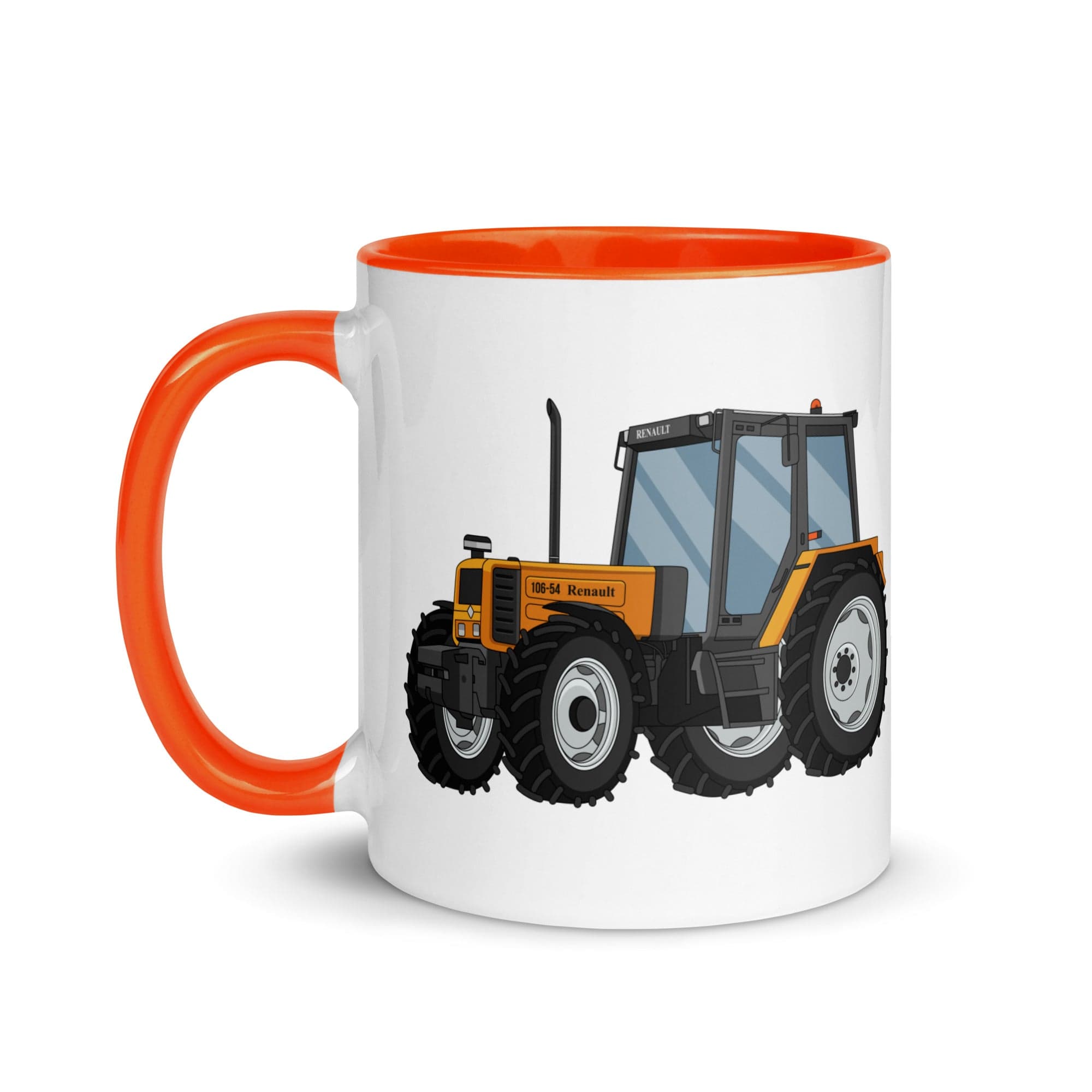The Tractors Mugs Store Renault 106 54 Mug with Color Inside Quality Farmers Merch