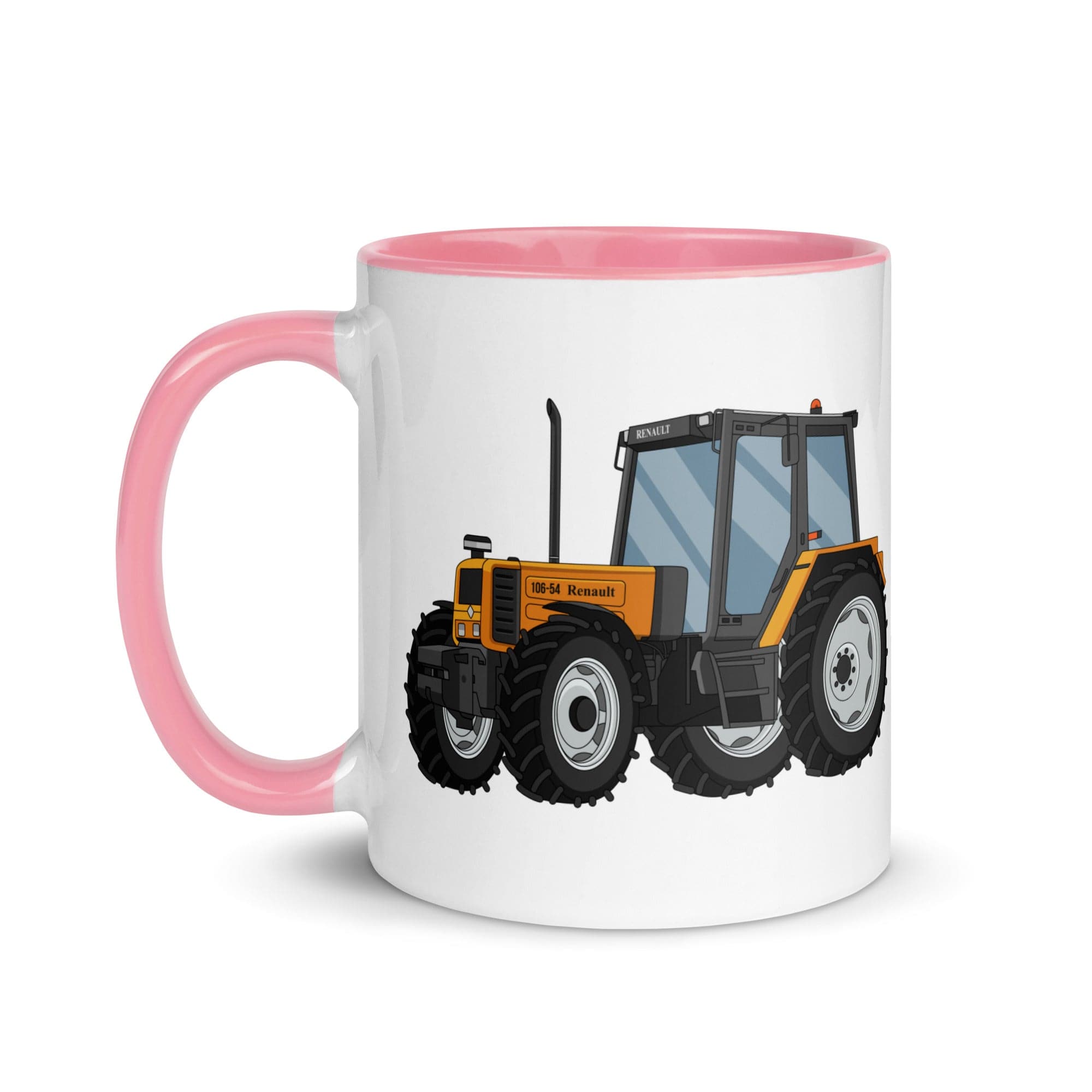 The Tractors Mugs Store Renault 106 54 Mug with Color Inside Quality Farmers Merch