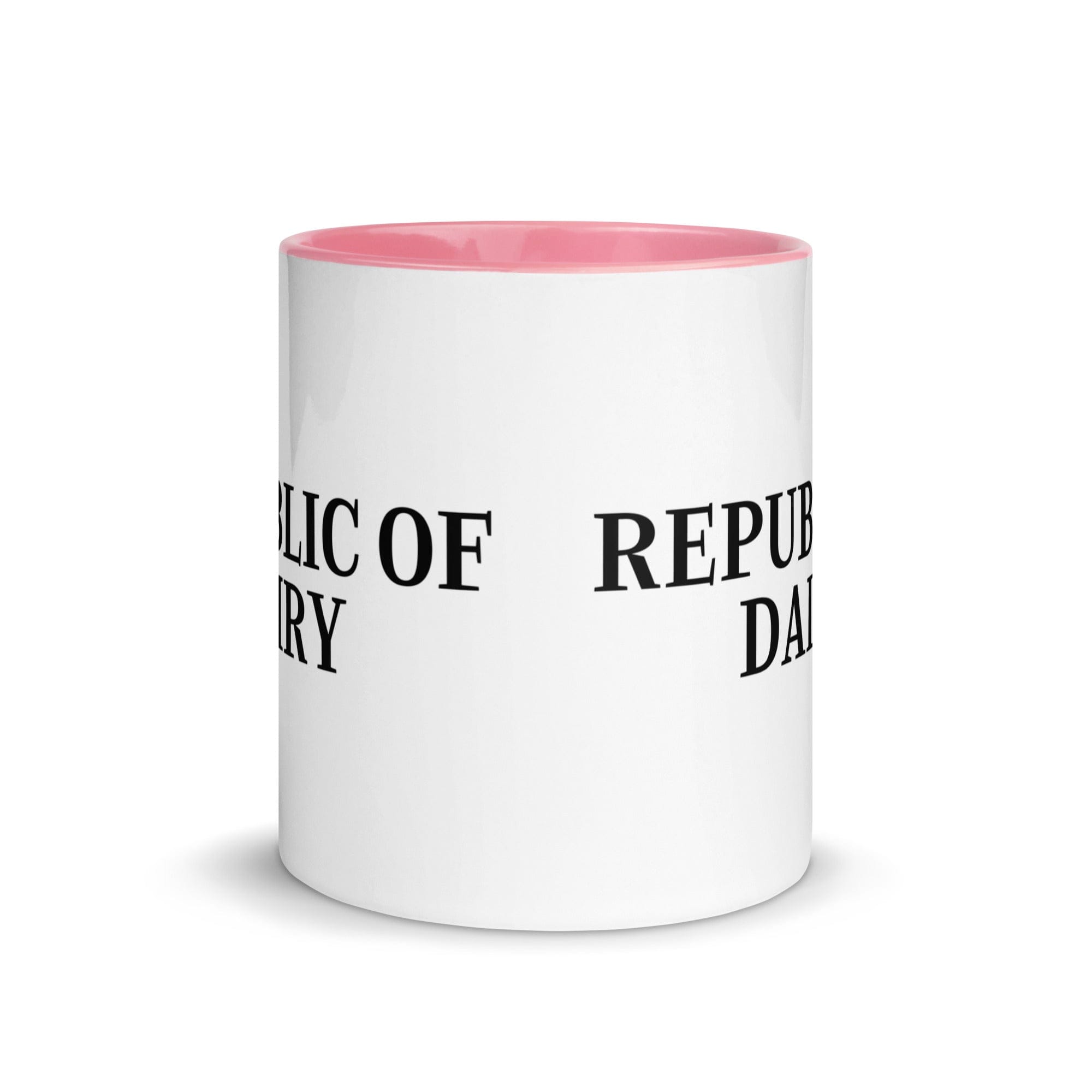 The Tractors Mugs Store Republic of Dairy Mug with Color Inside Quality Farmers Merch