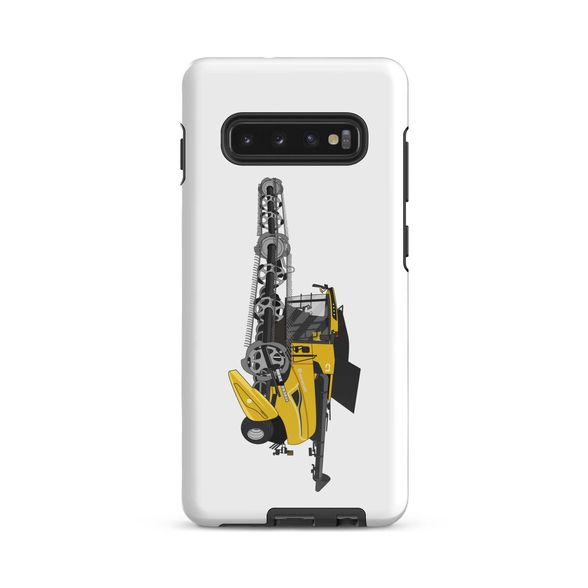 The Tractors Mugs Store Samsung Galaxy S10 Plus New Holland CR Combine Harvester (2004).Tough case for SamsungĀ® Quality Farmers Merch