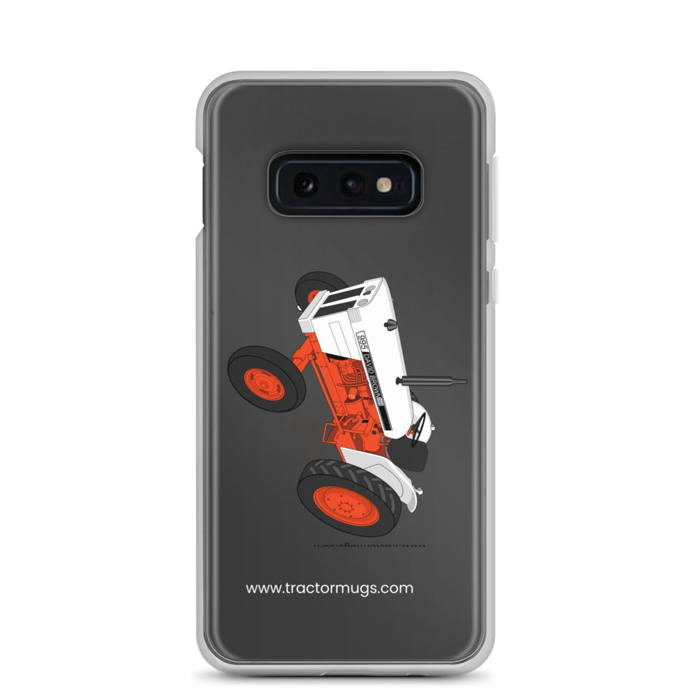 The Tractors Mugs Store Samsung Galaxy S10e Case David Brown 995 (1973) Clear Case for SamsungĀ® Quality Farmers Merch