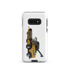 The Tractors Mugs Store Samsung Galaxy S10e New Holland CX 8060 Combine Harvester Tough case for Samsung® Quality Farmers Merch