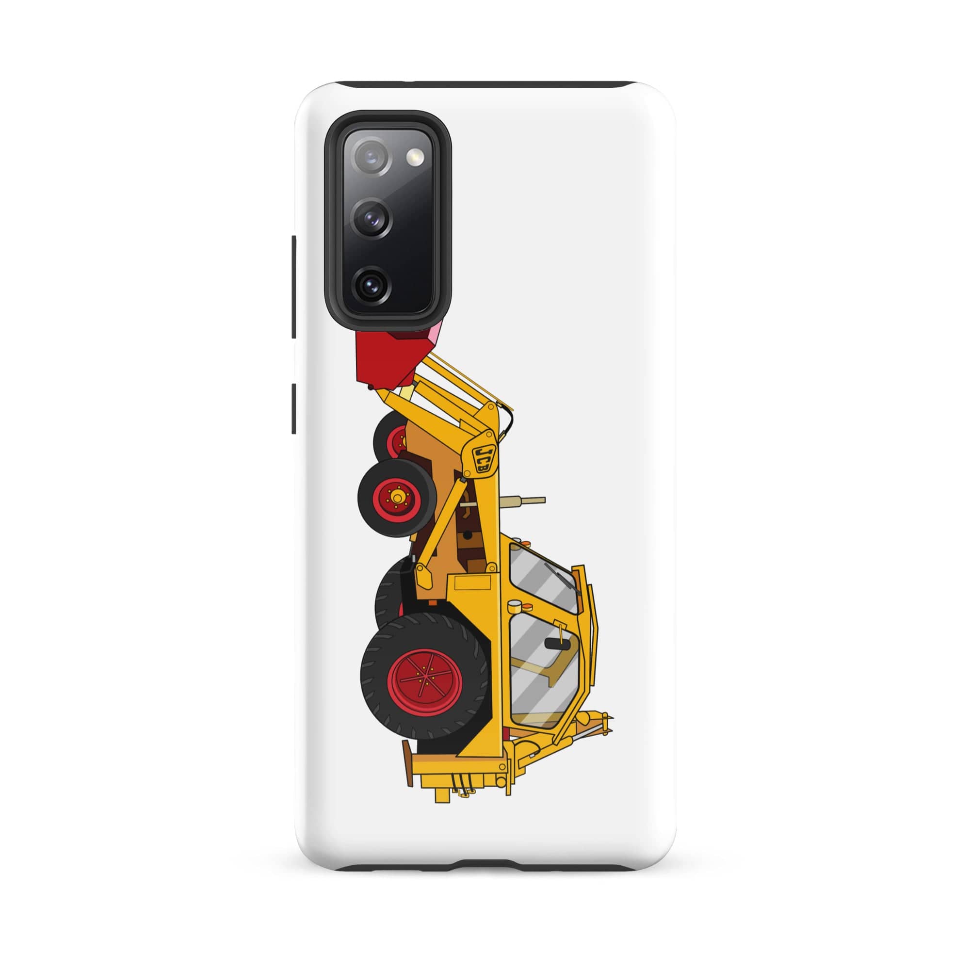 The Tractors Mugs Store Samsung Galaxy S20 FE JCB 3 Backhoe Tough case for SamsungĀ® Quality Farmers Merch