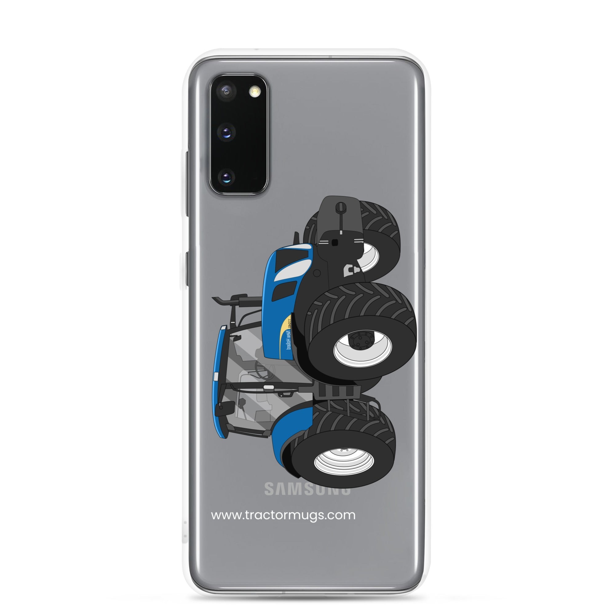 The Tractors Mugs Store Samsung Galaxy S20 New Holland The 7040 -1 Clear Case for SamsungĀ® Quality Farmers Merch