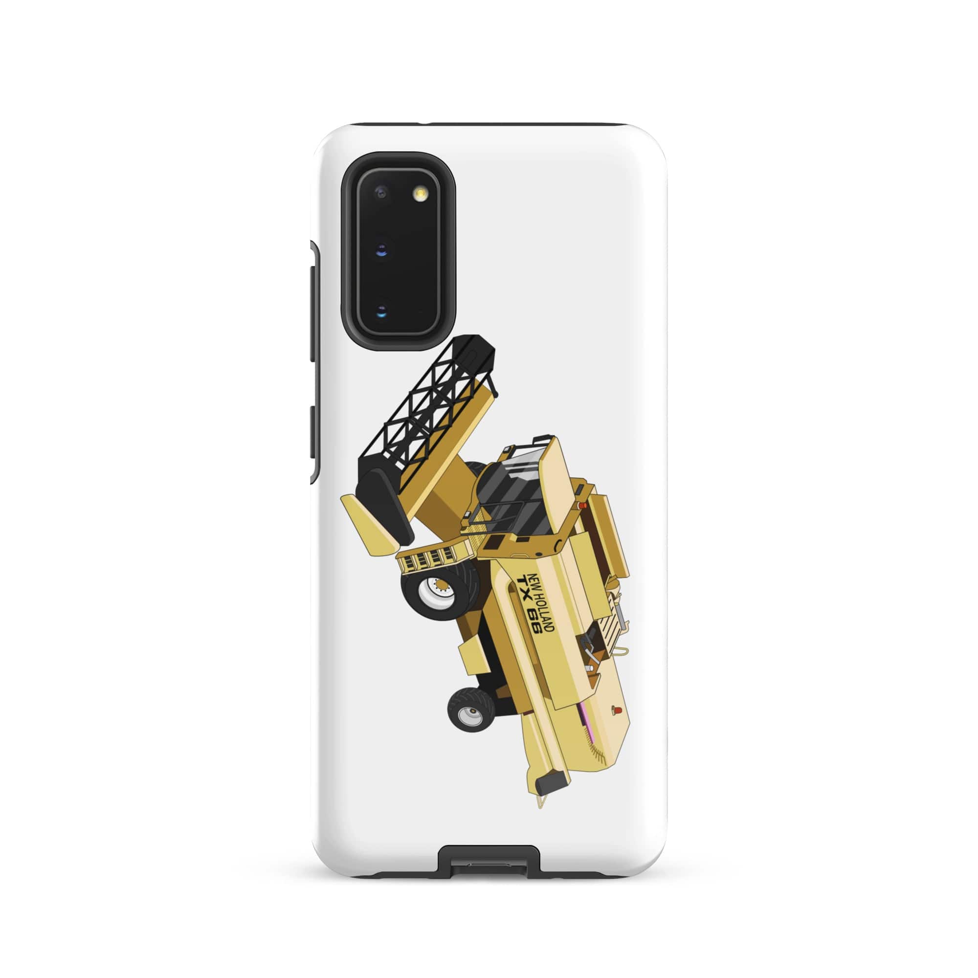 The Tractors Mugs Store Samsung Galaxy S20 New Holland TX 66 Combine Harvester Tough case for Samsung® Quality Farmers Merch