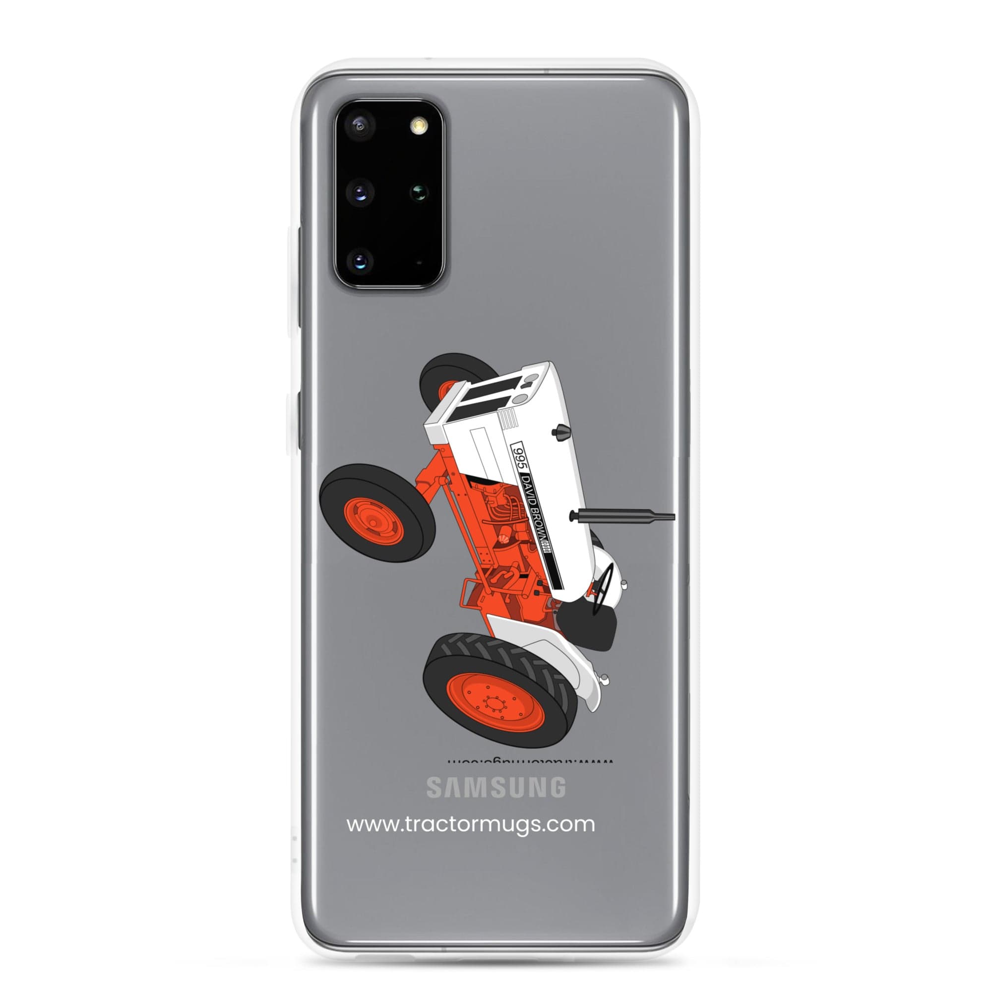 The Tractors Mugs Store Samsung Galaxy S20 Plus Case David Brown 995 (1973) Clear Case for SamsungĀ® Quality Farmers Merch