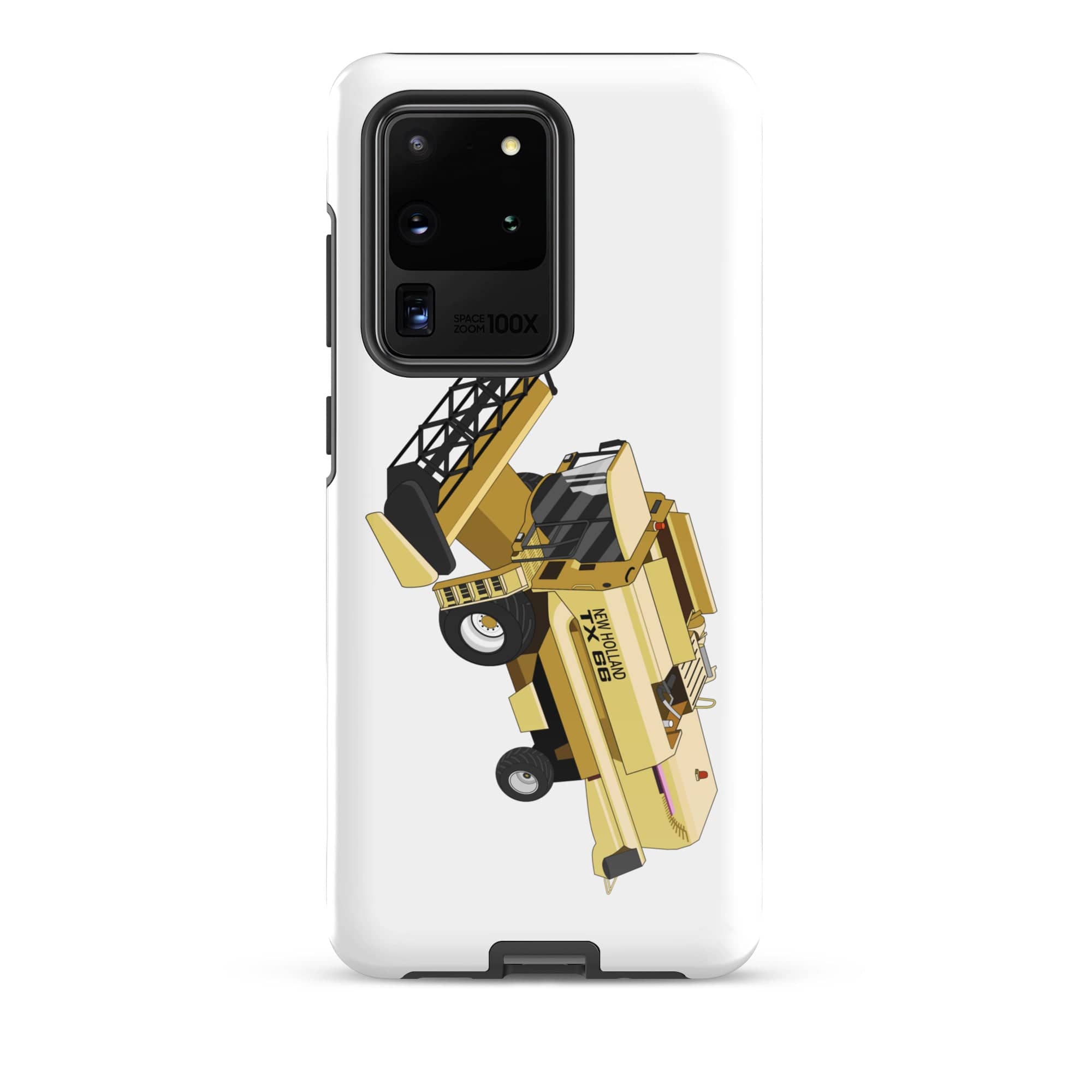 The Tractors Mugs Store Samsung Galaxy S20 Ultra New Holland TX 66 Combine Harvester Tough case for Samsung® Quality Farmers Merch