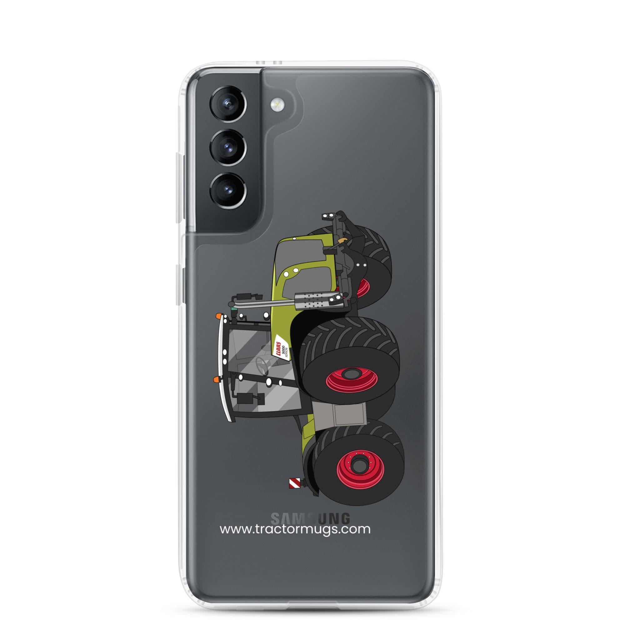 The Tractors Mugs Store Samsung Galaxy S21 Class Xerion 5000 Tractor VC Clear Case for SamsungĀ® Quality Farmers Merch
