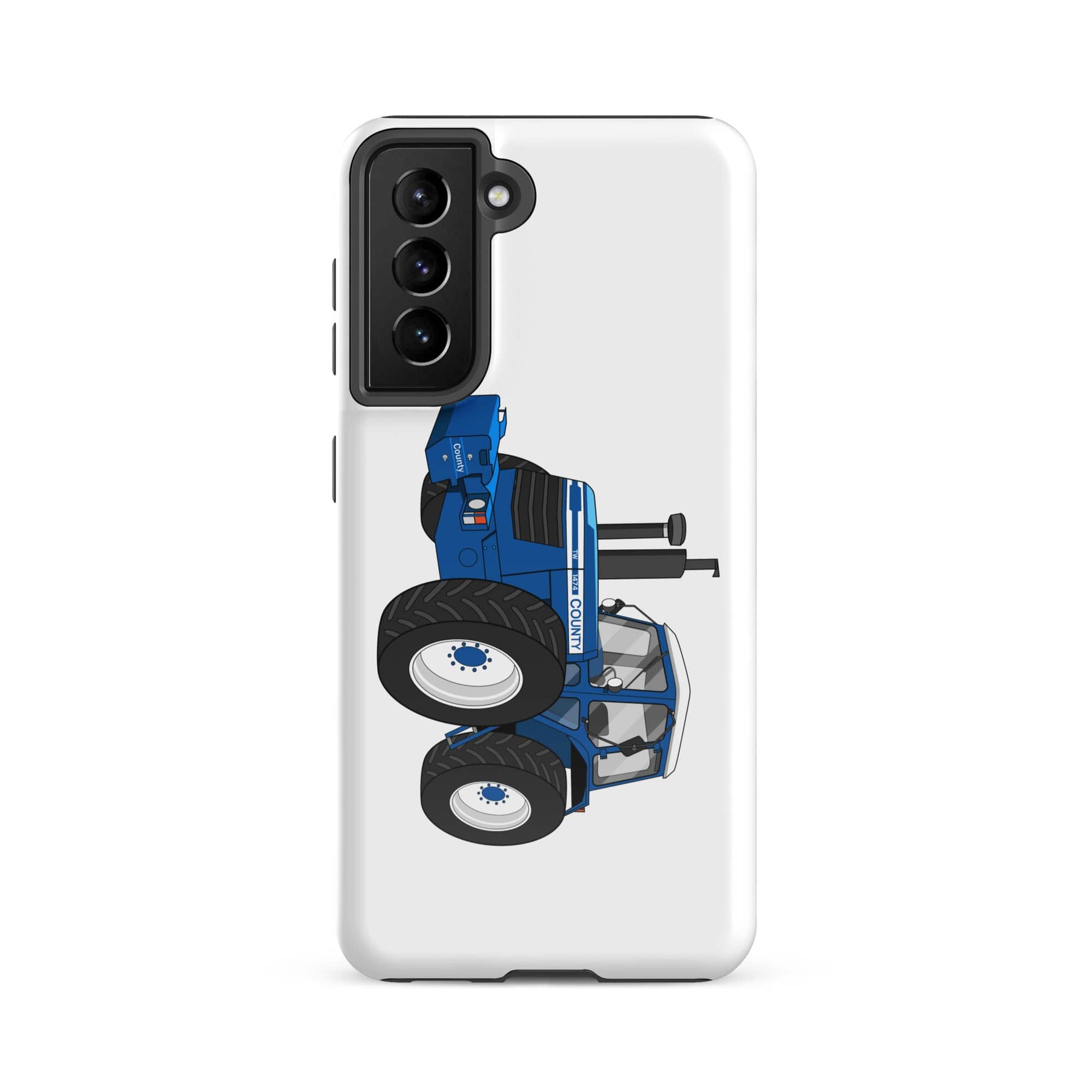 The Tractors Mugs Store Samsung Galaxy S21 FE County 1474 (1982) Tough case for SamsungĀ® Quality Farmers Merch