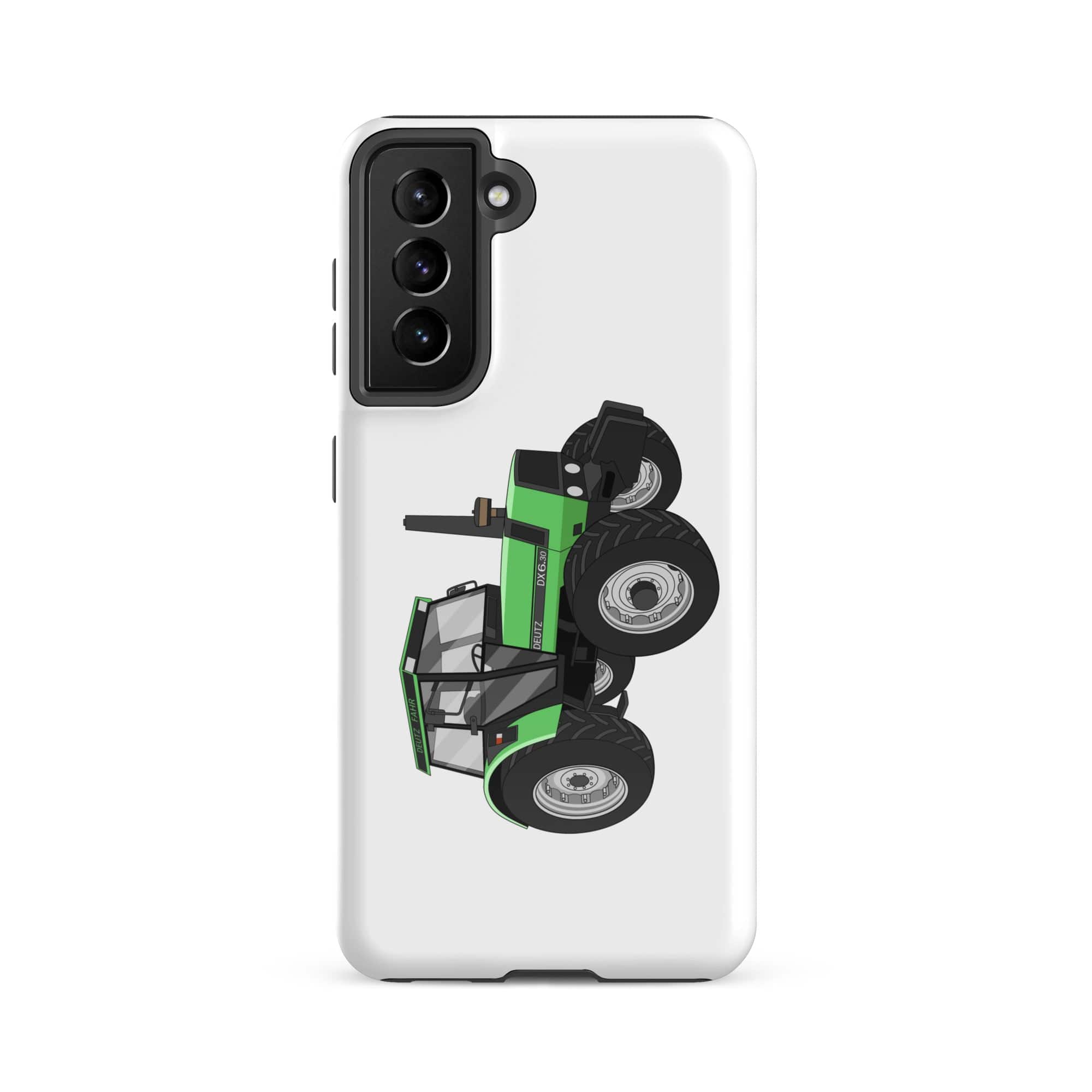 The Tractors Mugs Store Samsung Galaxy S21 FE Deutz Fahr DX 6.30 Tough case for SamsungĀ® Quality Farmers Merch