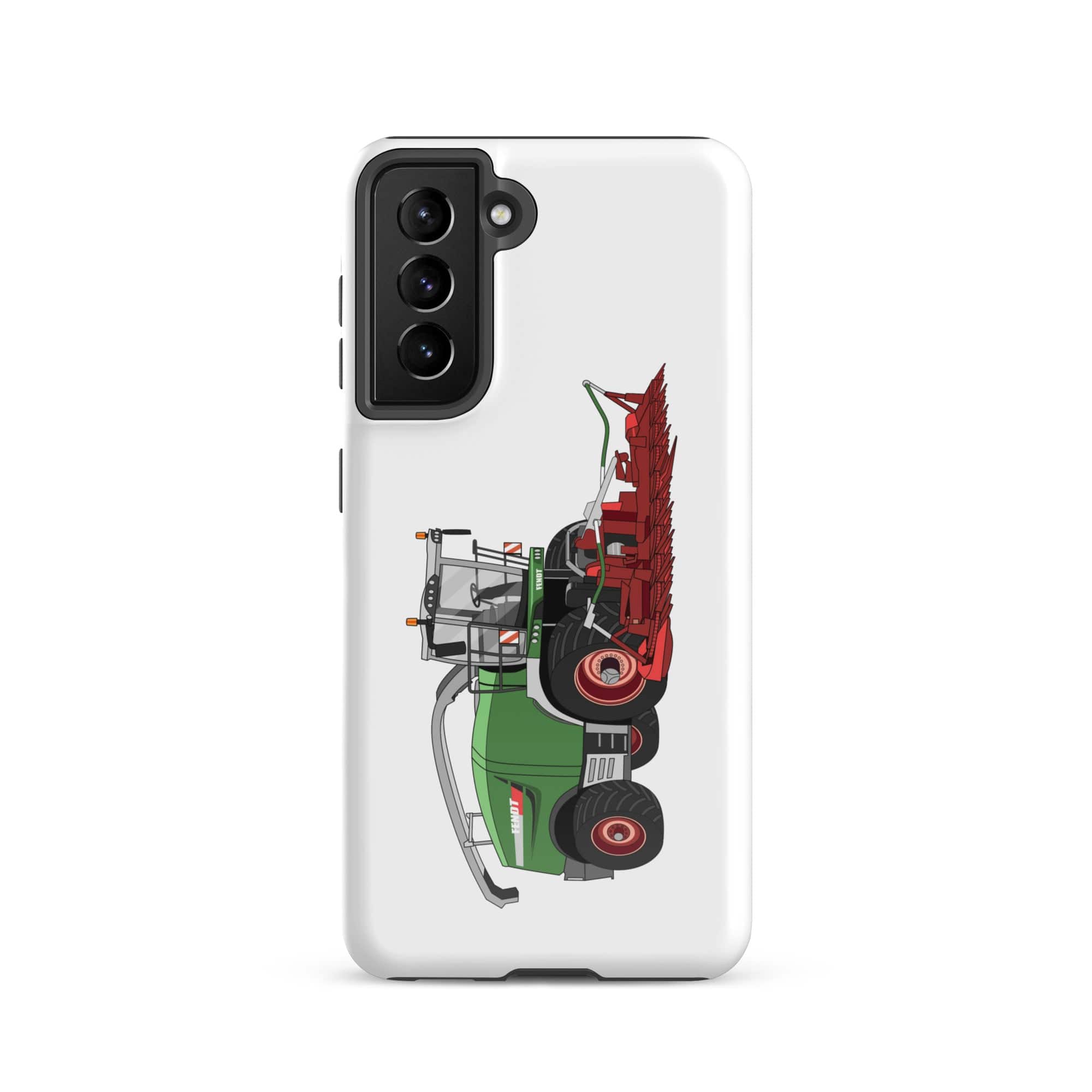 The Tractors Mugs Store Samsung Galaxy S21 Fendt Katana 85 Forage Harvester Tough case for SamsungĀ® Quality Farmers Merch