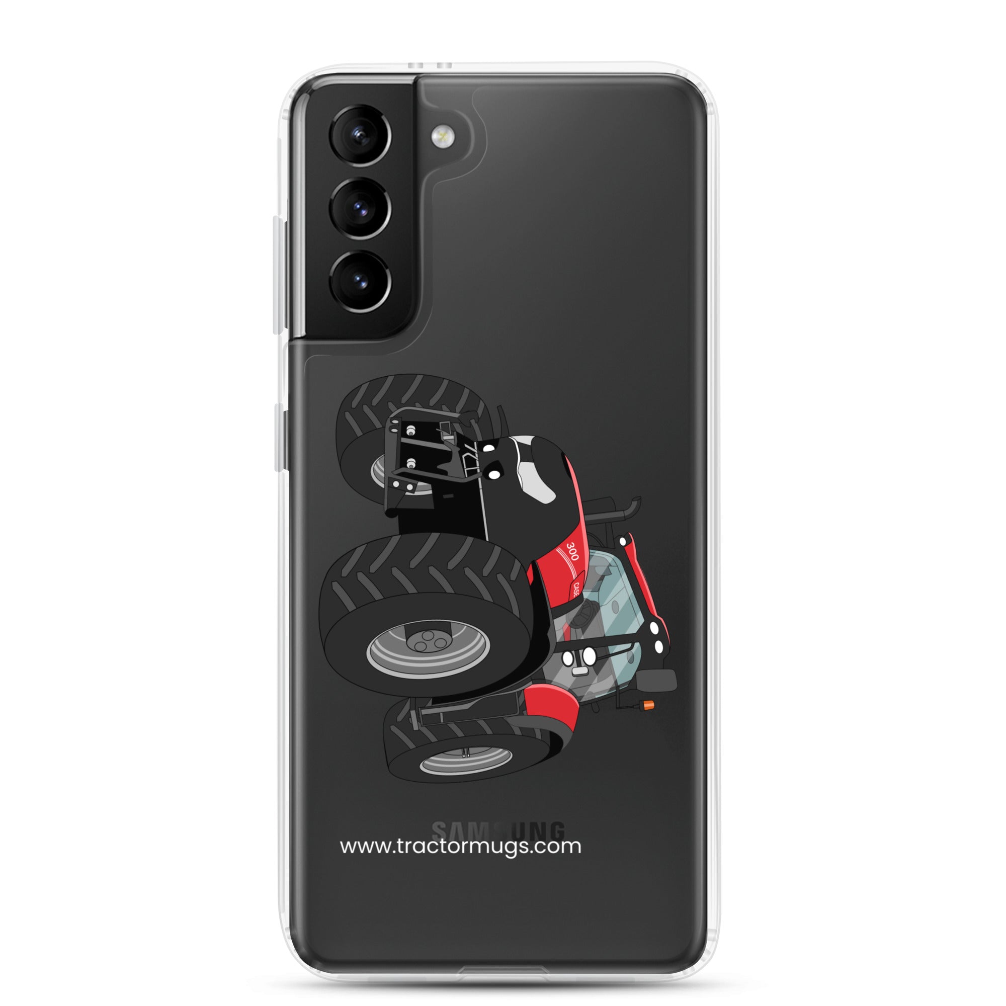 The Tractors Mugs Store Samsung Galaxy S21 Plus Case IH Optum 300 CVX Clear Case for SamsungĀ® Quality Farmers Merch