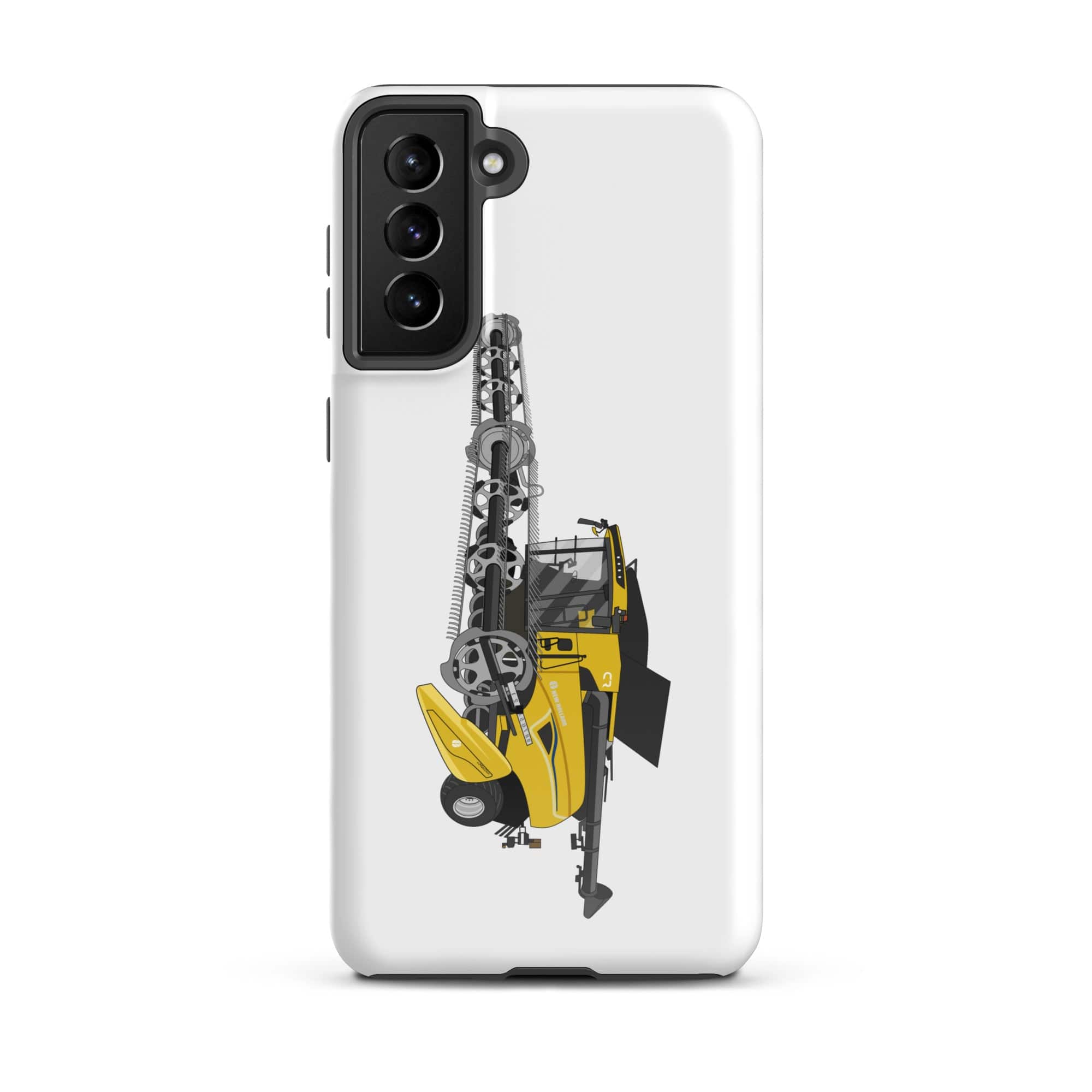 The Tractors Mugs Store Samsung Galaxy S21 Plus New Holland CR Combine Harvester (2004).Tough case for SamsungĀ® Quality Farmers Merch