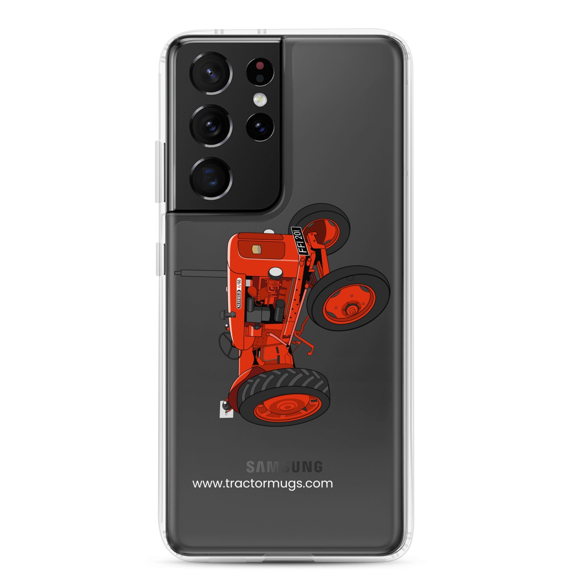 The Tractors Mugs Store Samsung Galaxy S21 Ultra Nuffield 4_60 Clear Case for SamsungĀ® Quality Farmers Merch
