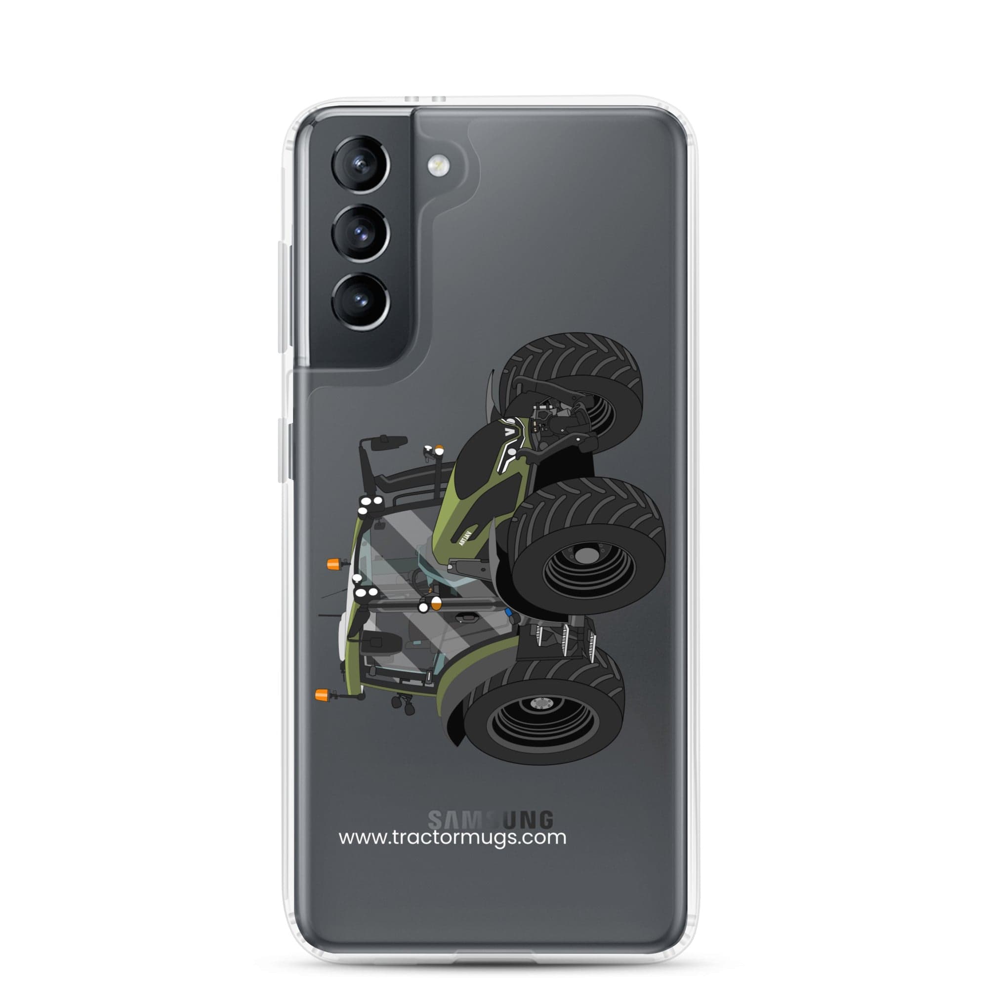 The Tractors Mugs Store Samsung Galaxy S21 Valtra G 135 Versus Clear Case for SamsungĀ® Quality Farmers Merch