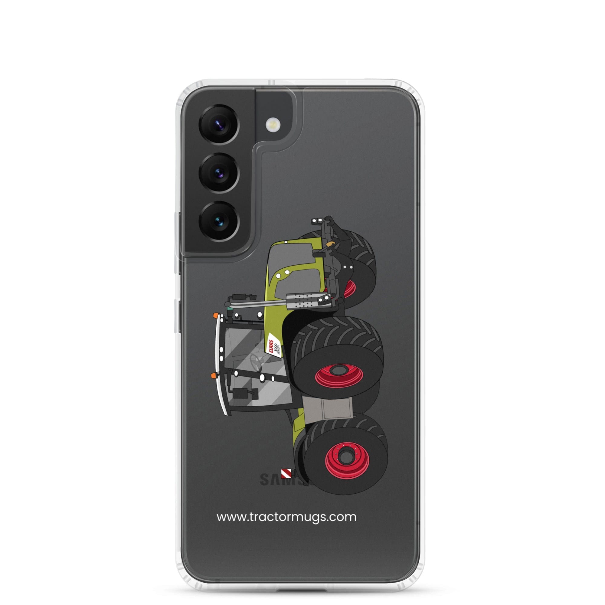 The Tractors Mugs Store Samsung Galaxy S22 Class Xerion 5000 Tractor VC Clear Case for SamsungĀ® Quality Farmers Merch