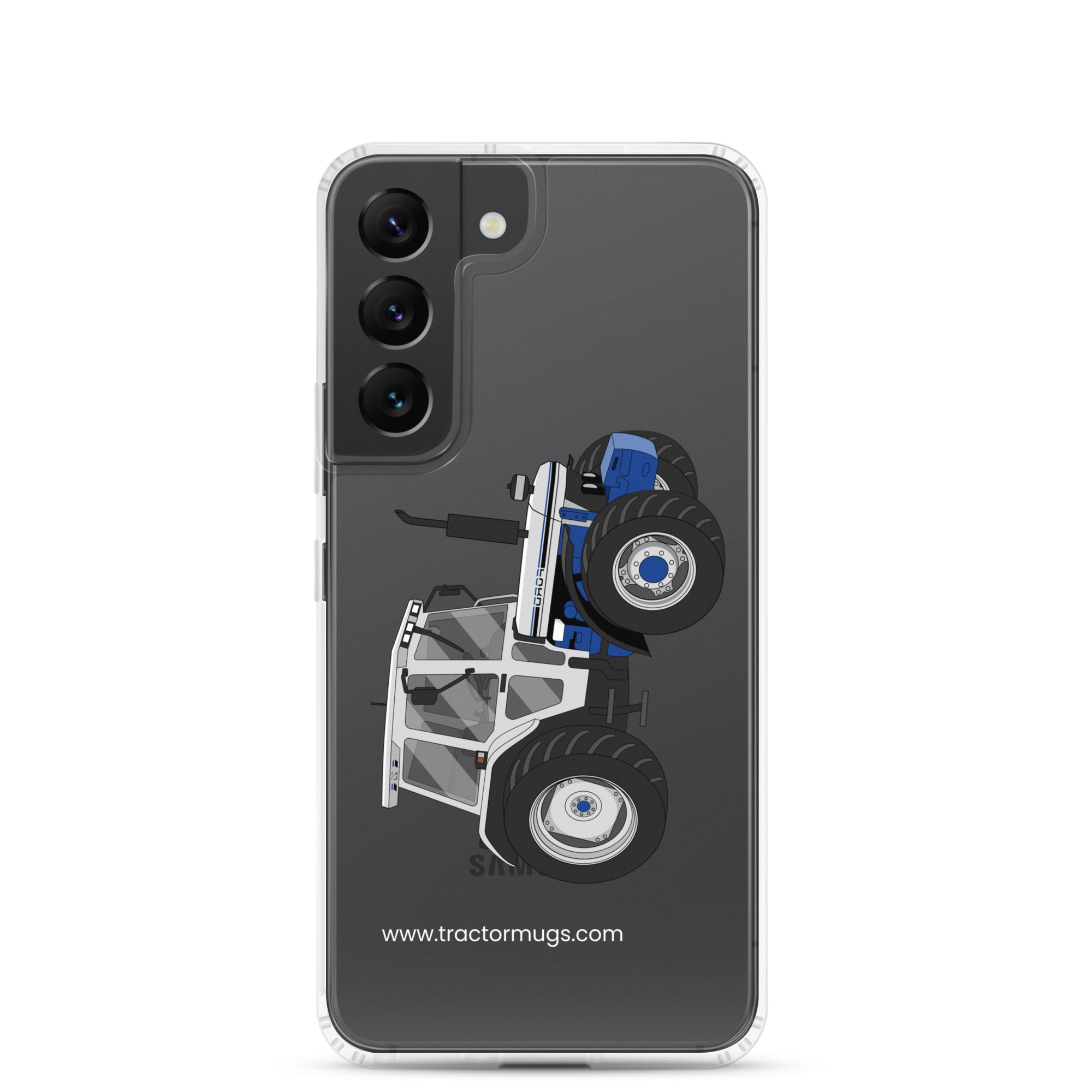 The Tractors Mugs Store Samsung Galaxy S22 Ford 7810 Jubilee Edition SilverTractor Clear Case for SamsungĀ® Quality Farmers Merch