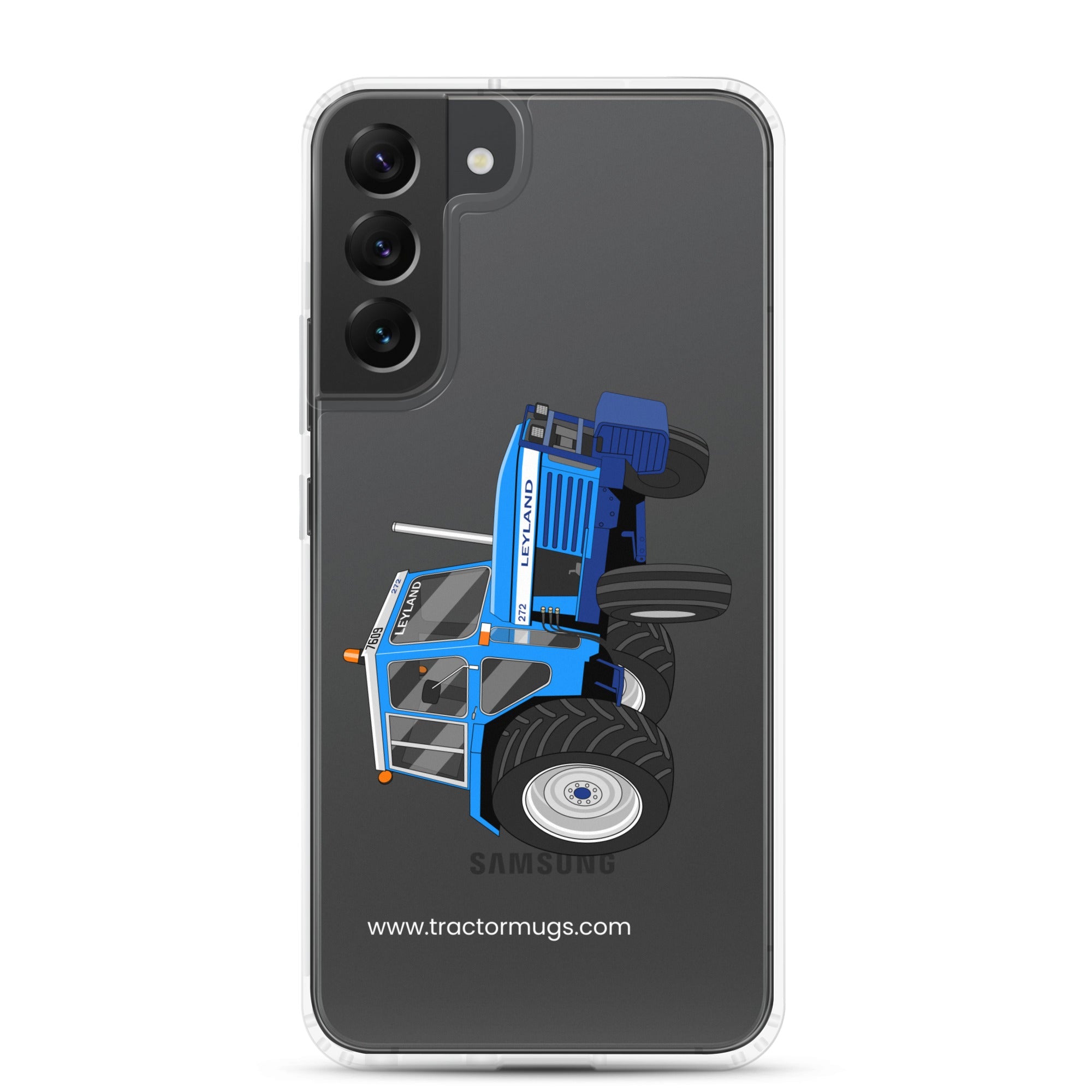 The Tractors Mugs Store Samsung Galaxy S22 Plus Leyland 272 Clear Case for SamsungĀ® Quality Farmers Merch