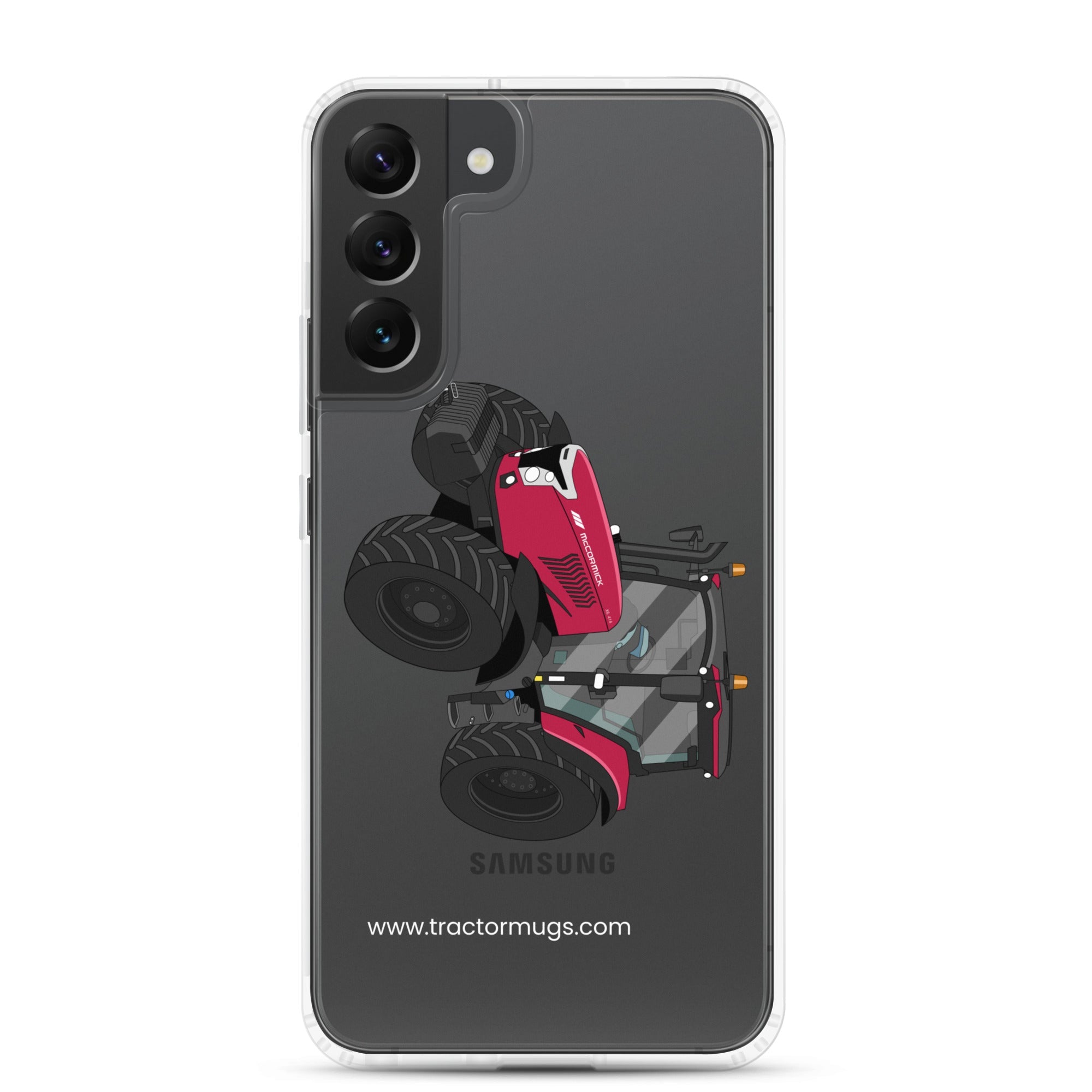 The Tractors Mugs Store Samsung Galaxy S22 Plus McCormick X6.414 P6-Drive Clear Case for SamsungĀ® Quality Farmers Merch