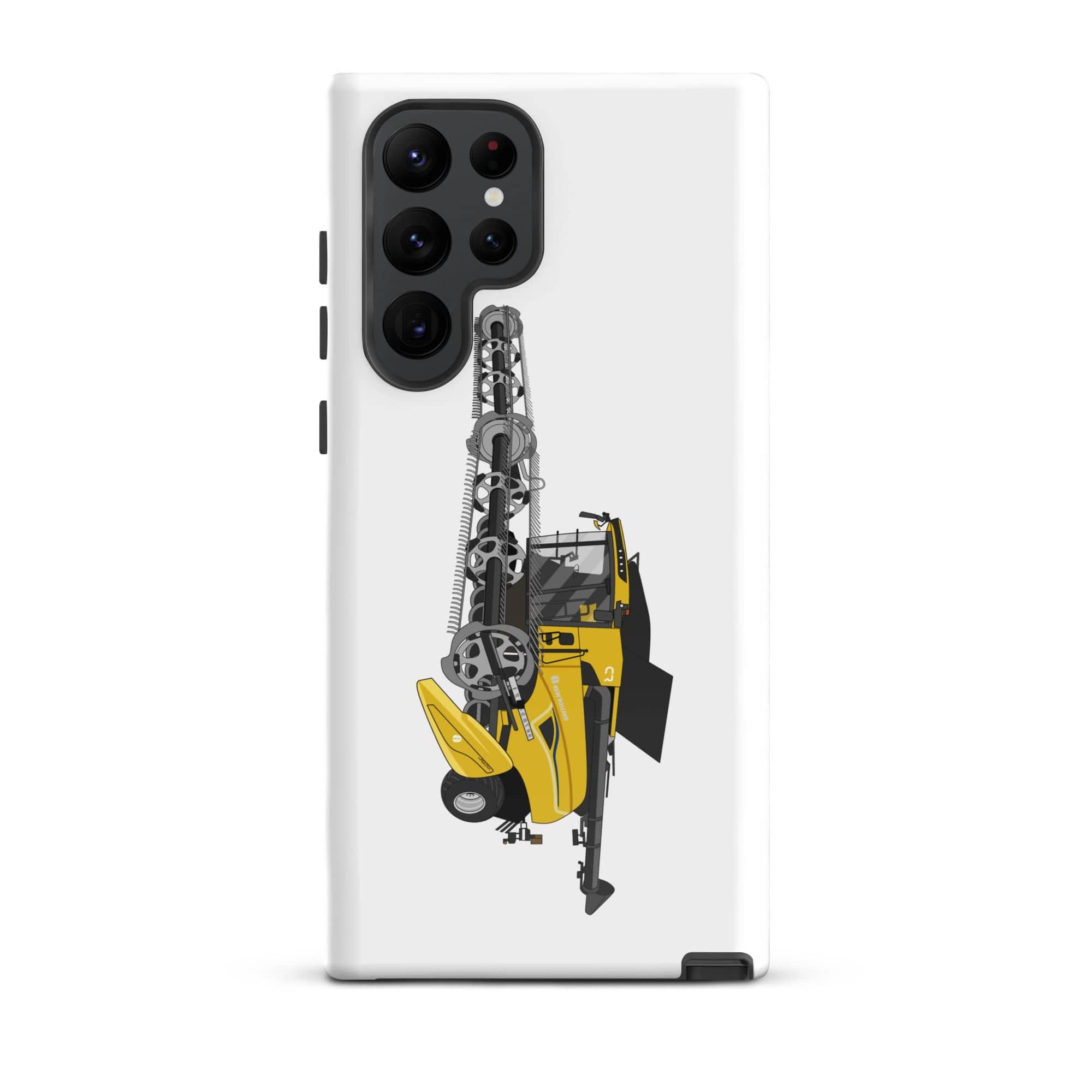 The Tractors Mugs Store Samsung Galaxy S22 Ultra New Holland CR Combine Harvester (2004).Tough case for SamsungĀ® Quality Farmers Merch