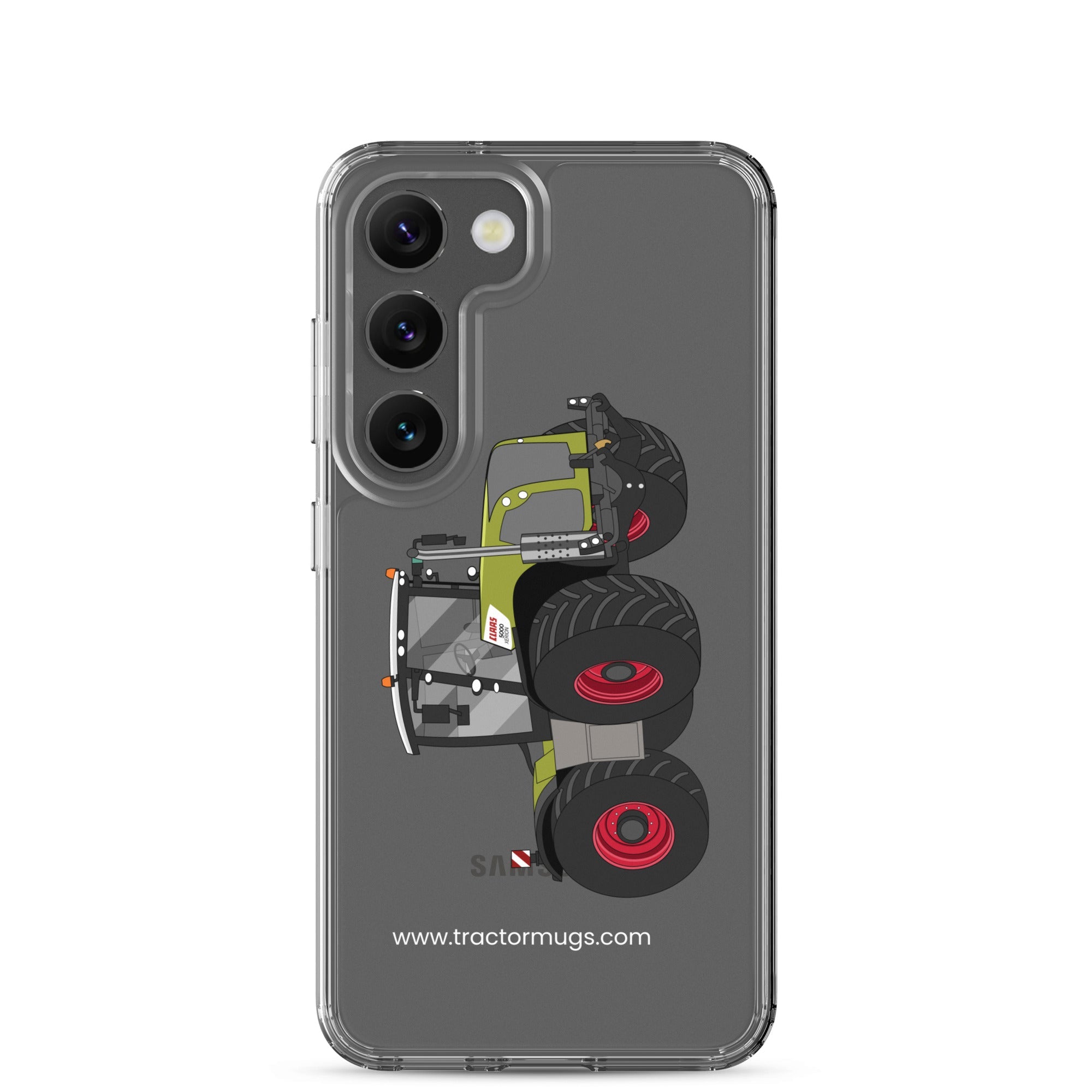 The Tractors Mugs Store Samsung Galaxy S23 Class Xerion 5000 Tractor VC Clear Case for SamsungĀ® Quality Farmers Merch