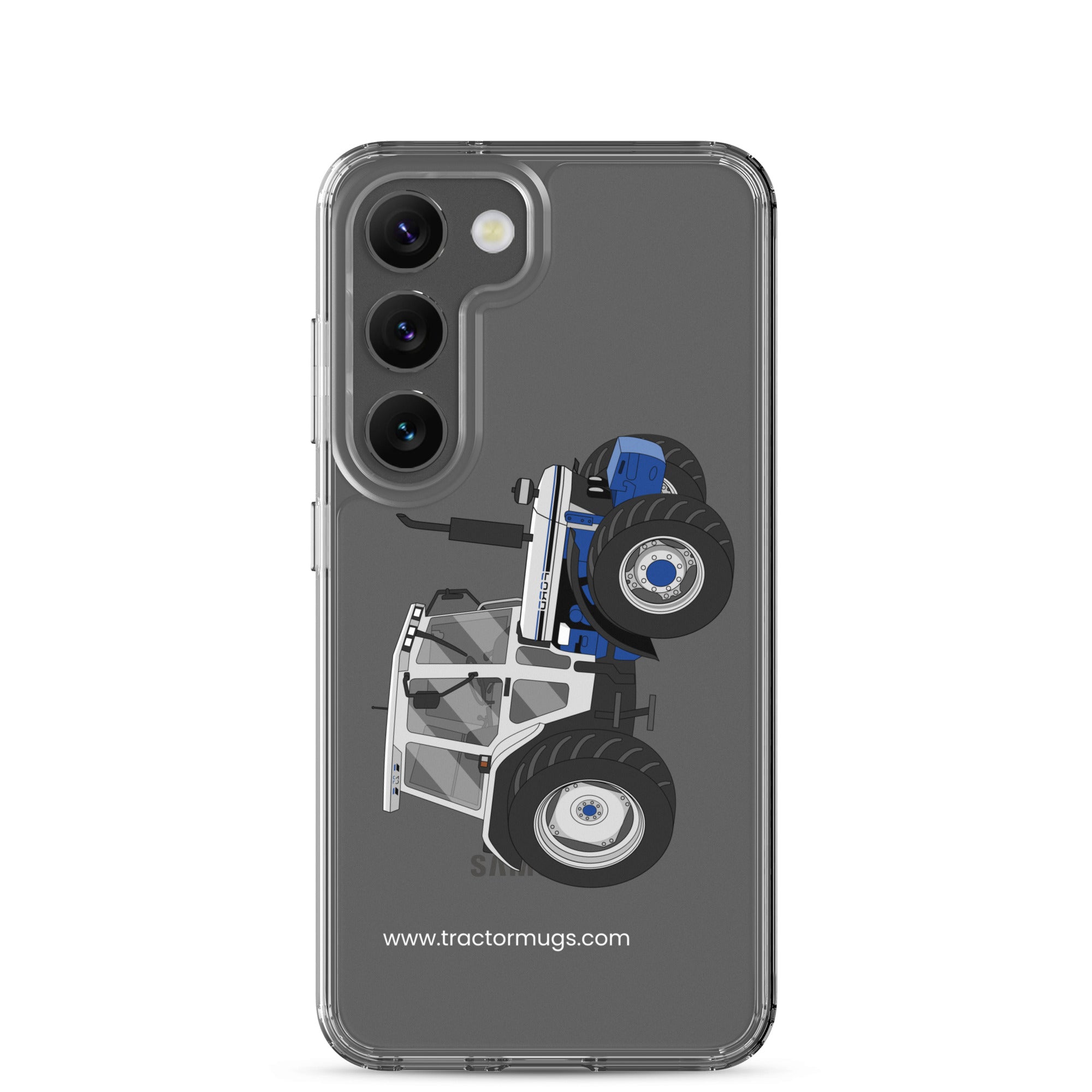 The Tractors Mugs Store Samsung Galaxy S23 Ford 7810 Jubilee Edition SilverTractor Clear Case for SamsungĀ® Quality Farmers Merch