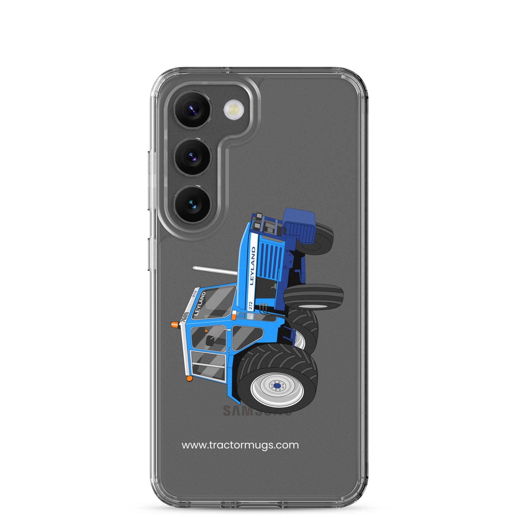 The Tractors Mugs Store Samsung Galaxy S23 Leyland 272 Clear Case for SamsungĀ® Quality Farmers Merch