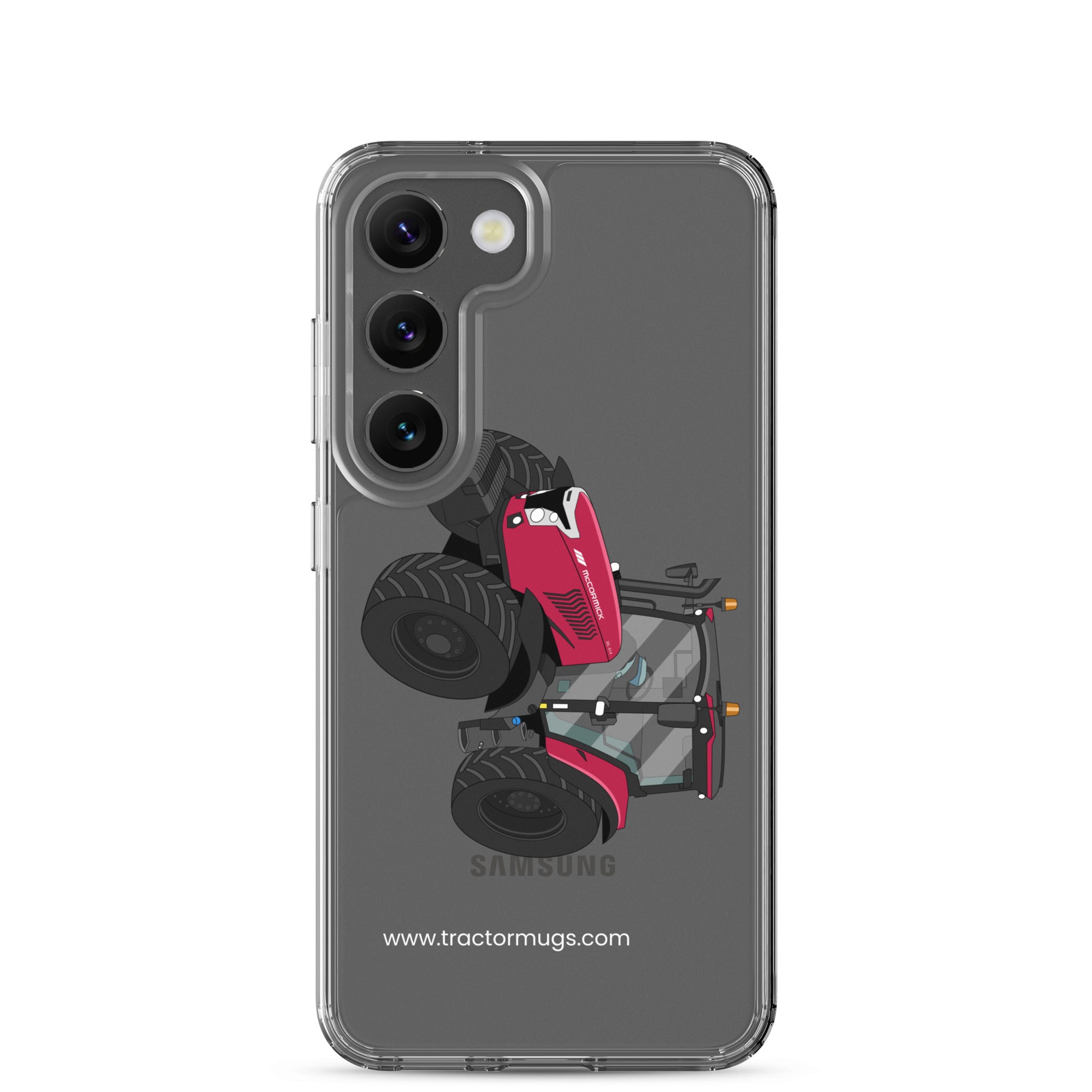 The Tractors Mugs Store Samsung Galaxy S23 McCormick X6.414 P6-Drive Clear Case for SamsungĀ® Quality Farmers Merch