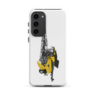 The Tractors Mugs Store Samsung Galaxy S23 Plus New Holland CR Combine Harvester (2004).Tough case for Samsung® Quality Farmers Merch