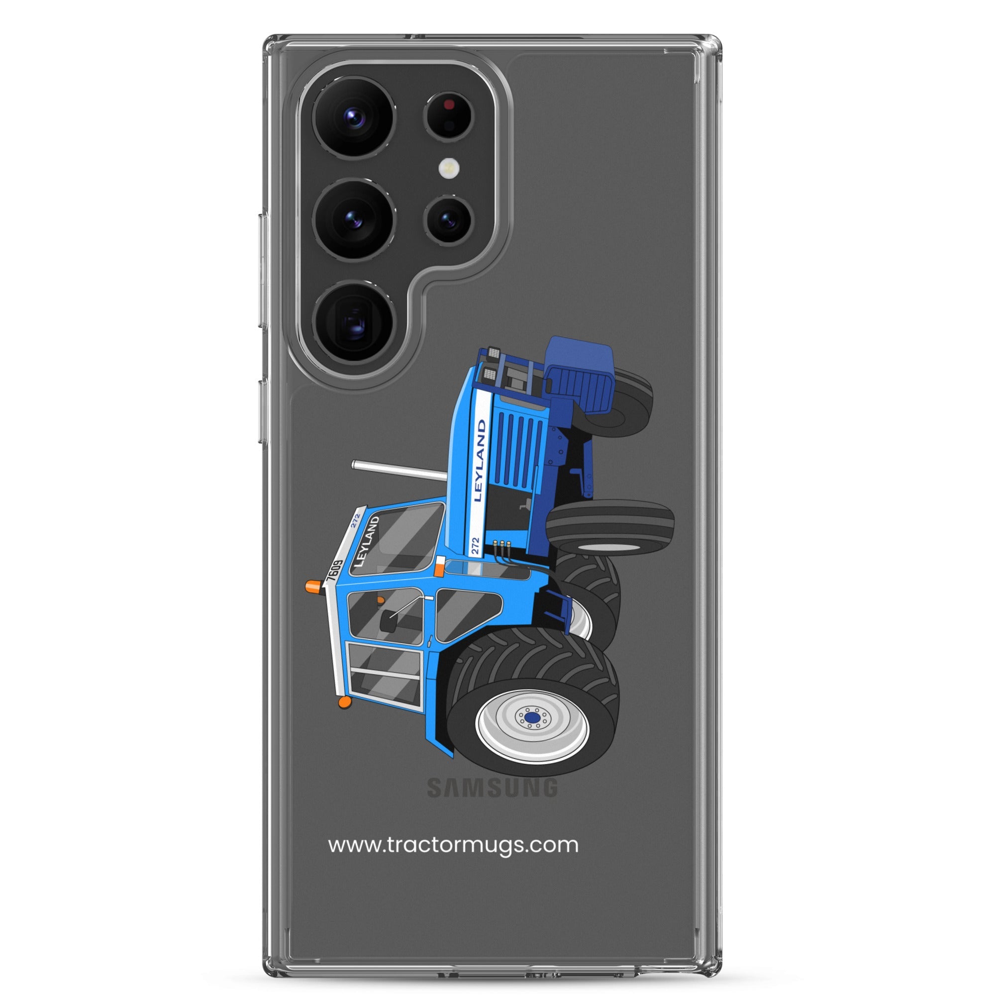 The Tractors Mugs Store Samsung Galaxy S23 Ultra Leyland 272 Clear Case for SamsungĀ® Quality Farmers Merch