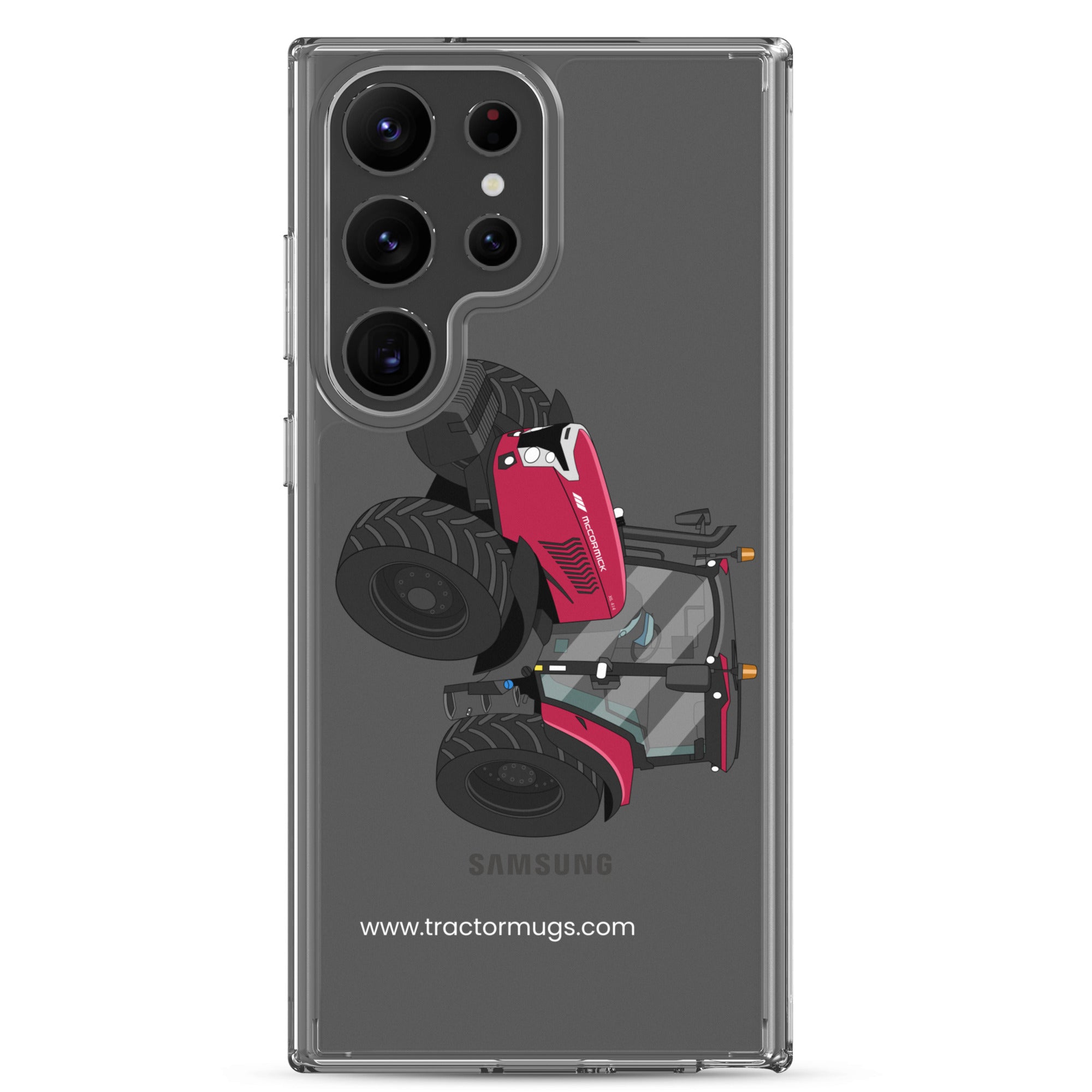 The Tractors Mugs Store Samsung Galaxy S23 Ultra McCormick X6.414 P6-Drive Clear Case for SamsungĀ® Quality Farmers Merch