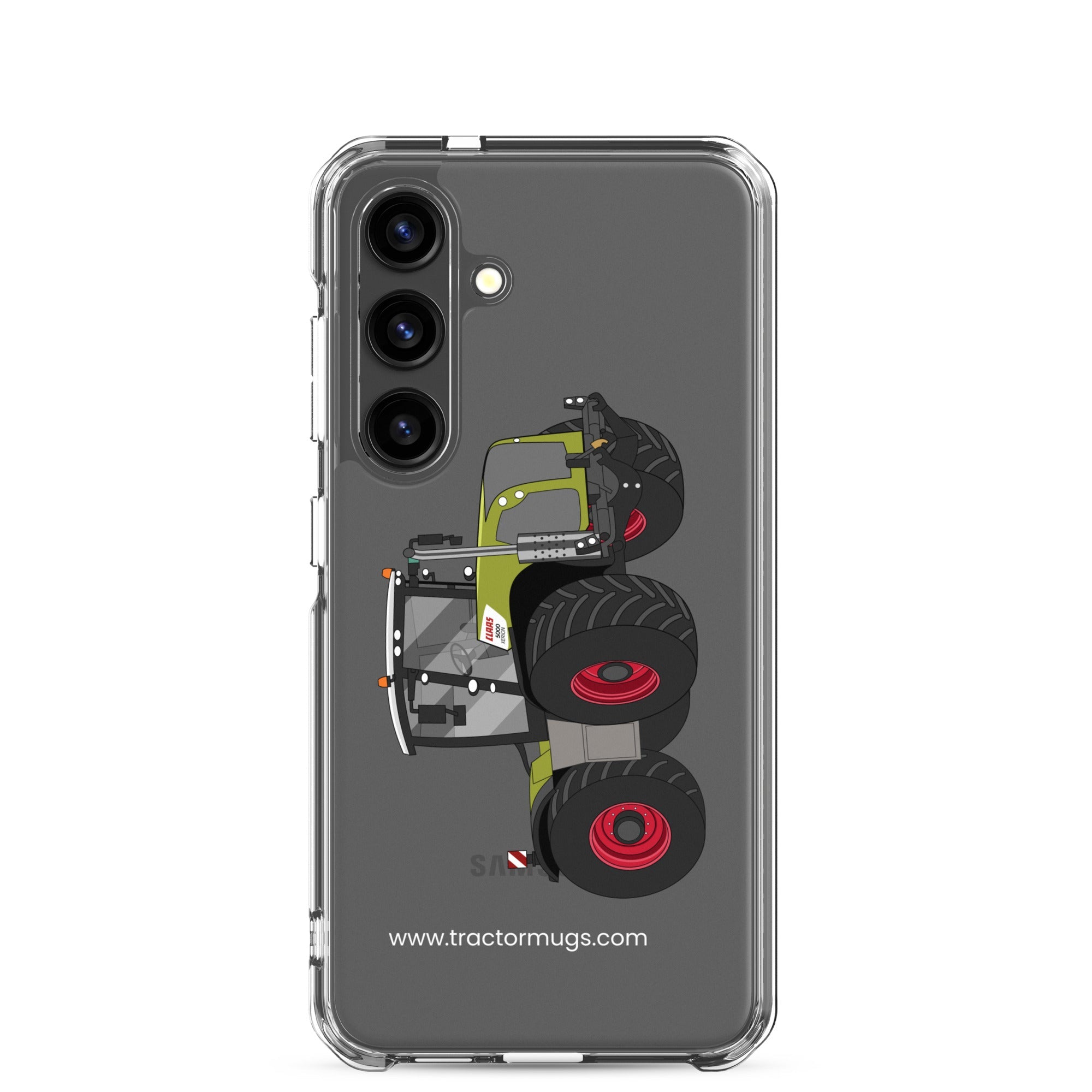 The Tractors Mugs Store Samsung Galaxy S24 Class Xerion 5000 Tractor VC Clear Case for SamsungĀ® Quality Farmers Merch