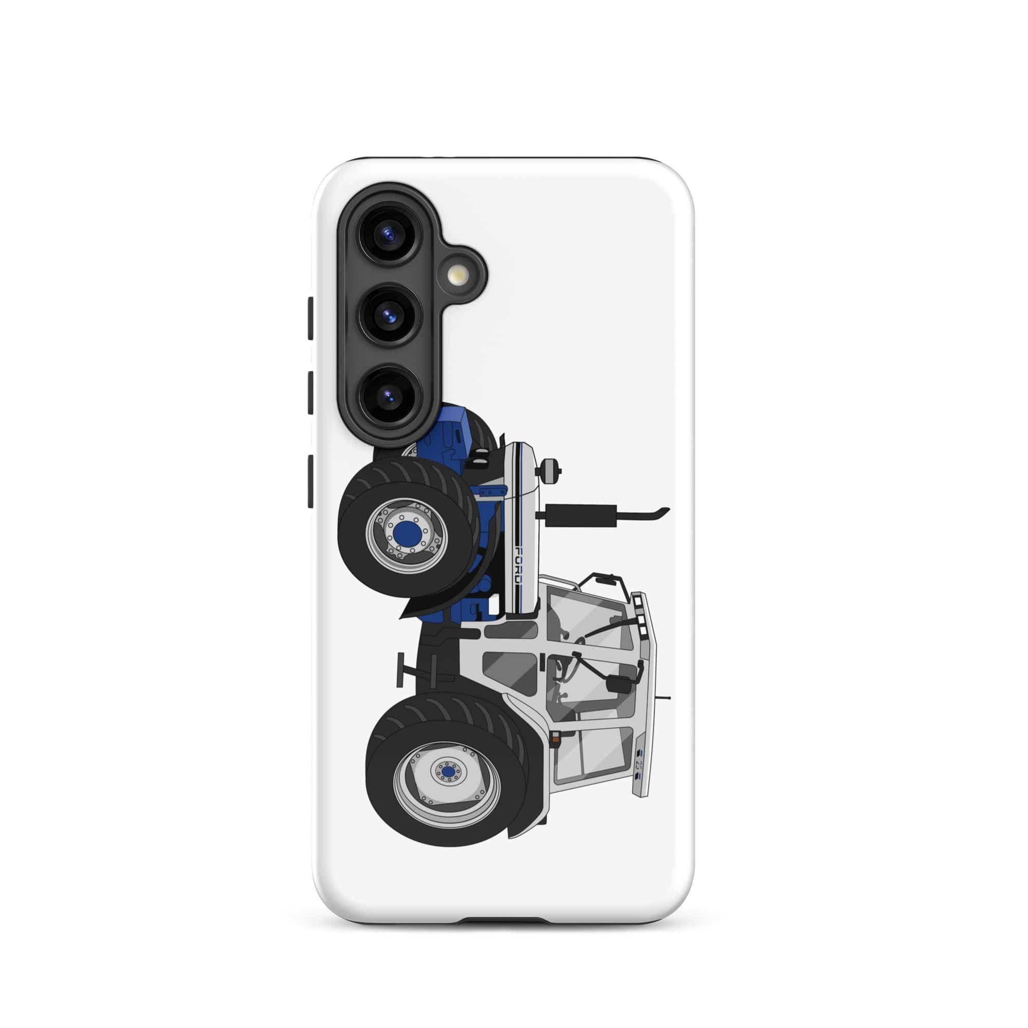 The Tractors Mugs Store Samsung Galaxy S24 Ford 7810 Jubilee Edition SilverTractor Tough case for SamsungĀ® Quality Farmers Merch