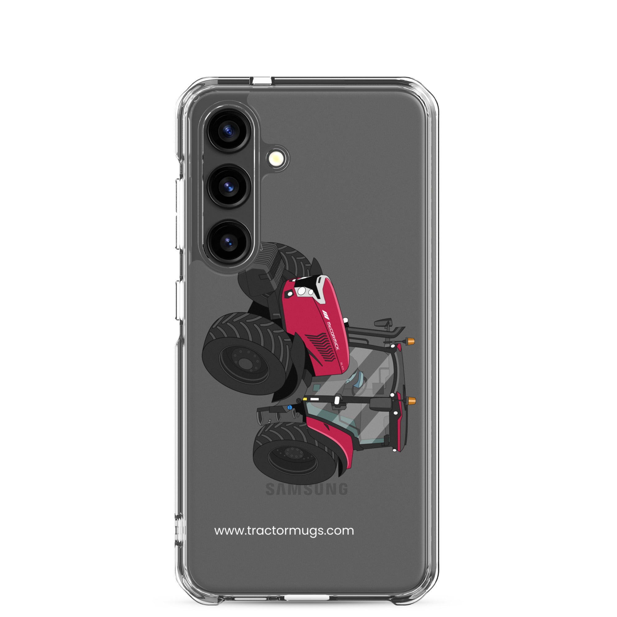 The Tractors Mugs Store Samsung Galaxy S24 McCormick X6.414 P6-Drive Clear Case for SamsungĀ® Quality Farmers Merch