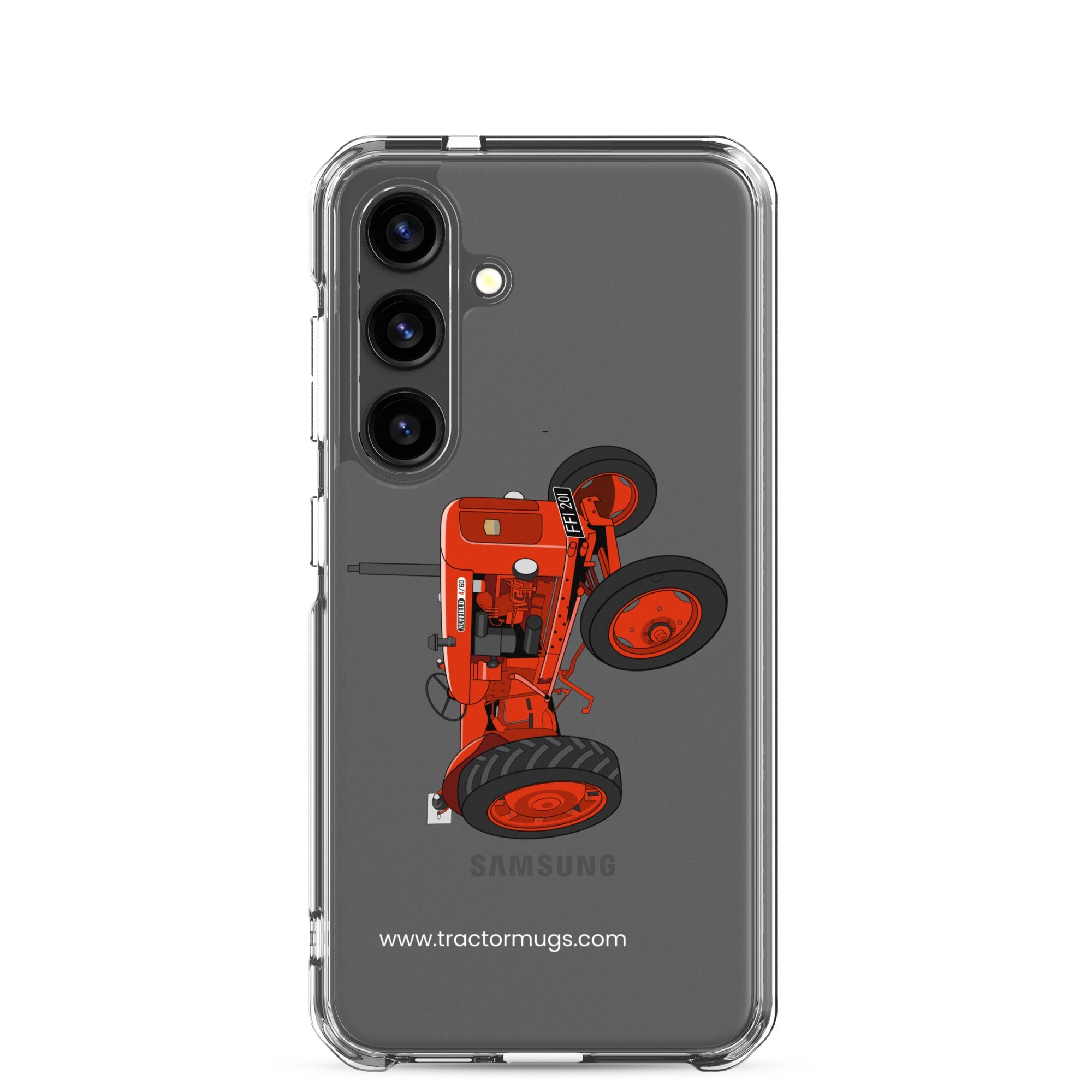 The Tractors Mugs Store Samsung Galaxy S24 Nuffield 4_60 Clear Case for SamsungĀ® Quality Farmers Merch