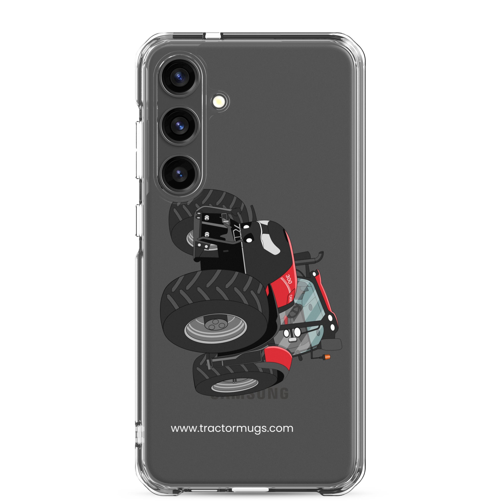 The Tractors Mugs Store Samsung Galaxy S24 Plus Case IH Optum 300 CVX Clear Case for SamsungĀ® Quality Farmers Merch